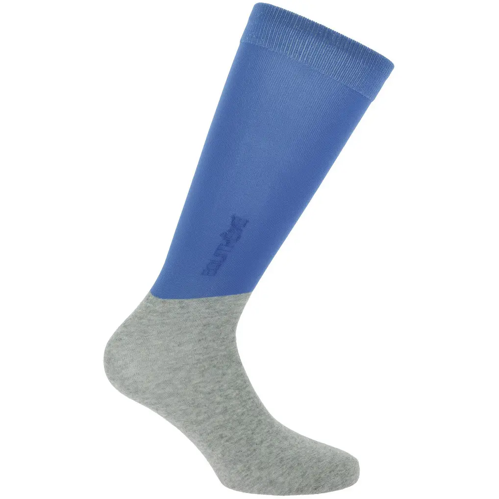 Turniersocken COMPET vintage blau/grau