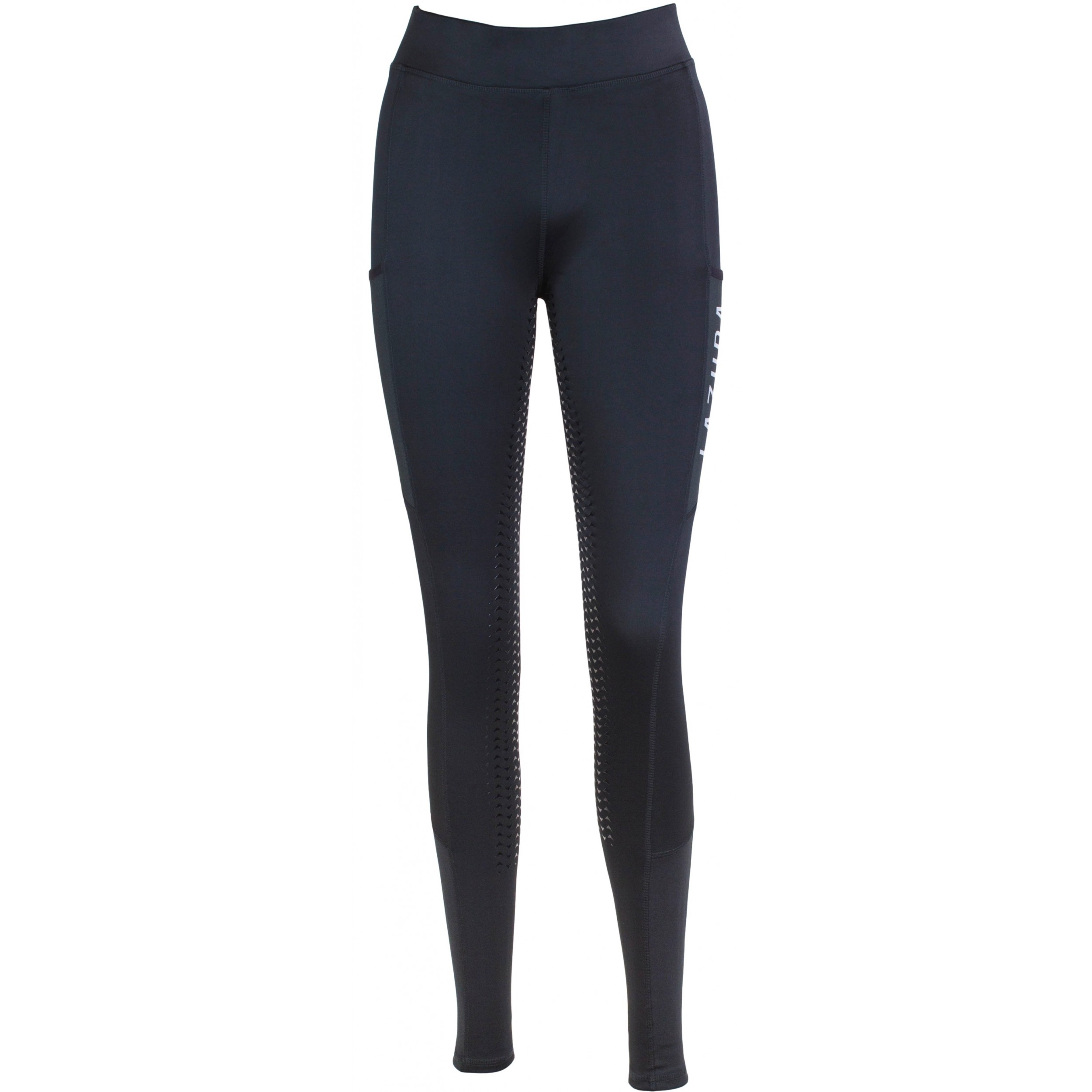 Damen Reitleggings Silikon Vollbesatz EMILIA schwarz