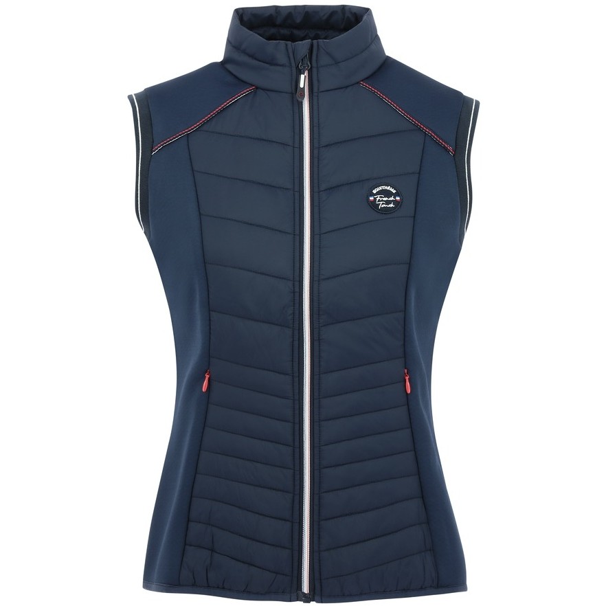 Damen Hybrid Weste LUNA marineblau