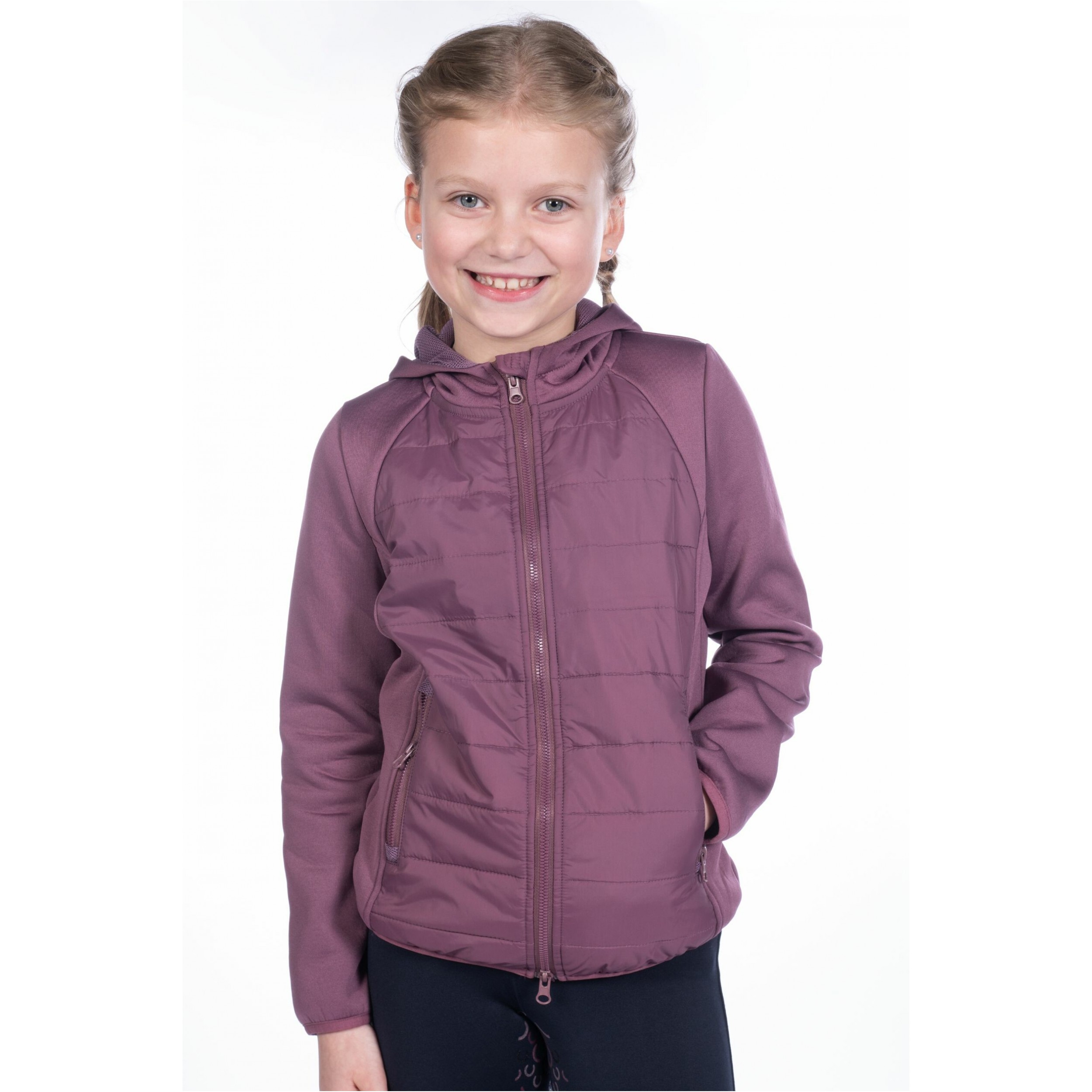 Kinder Sweatjacke ANNI lila