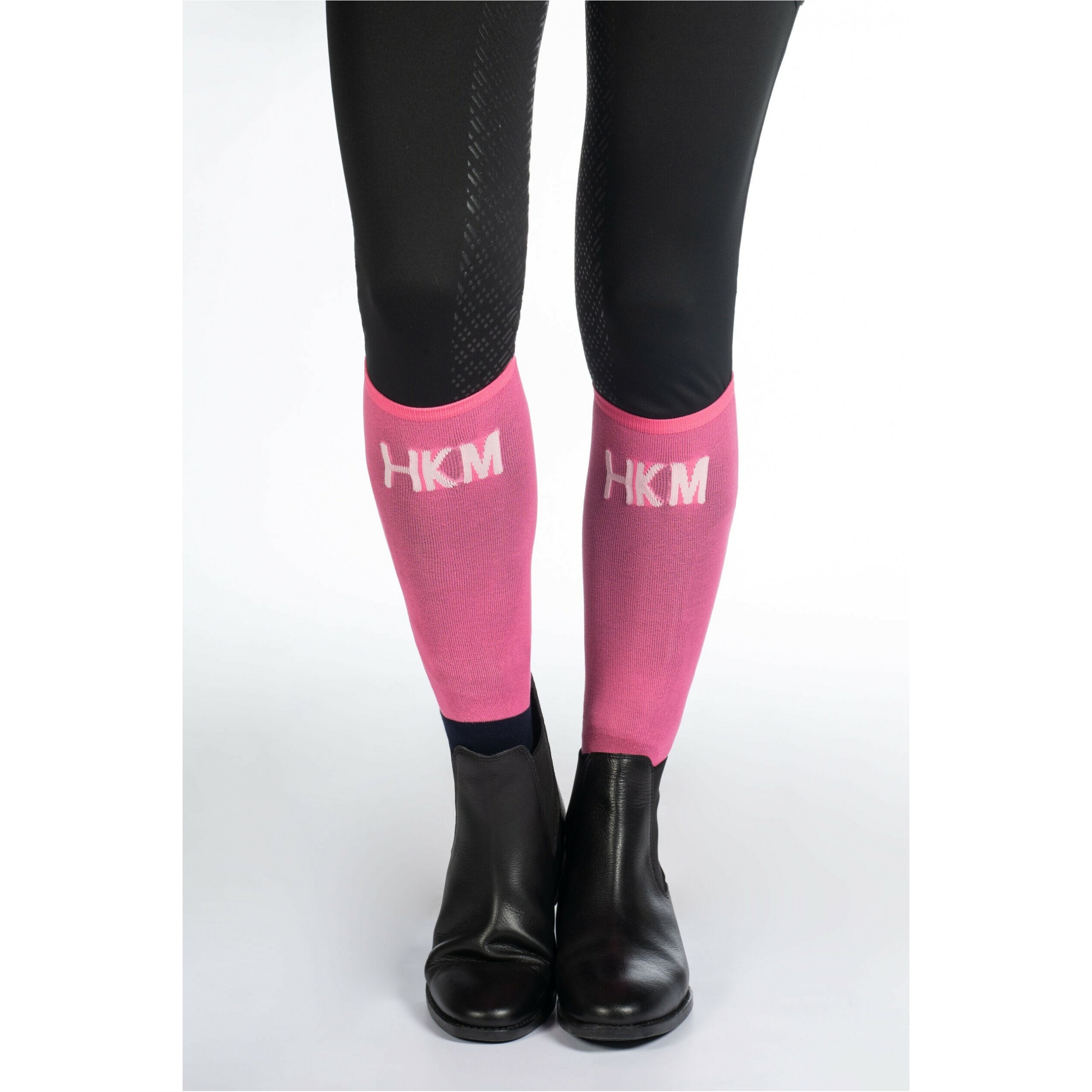 Reitsocken MICROCOTTON COLOUR (3er Set) pink/navy/grau