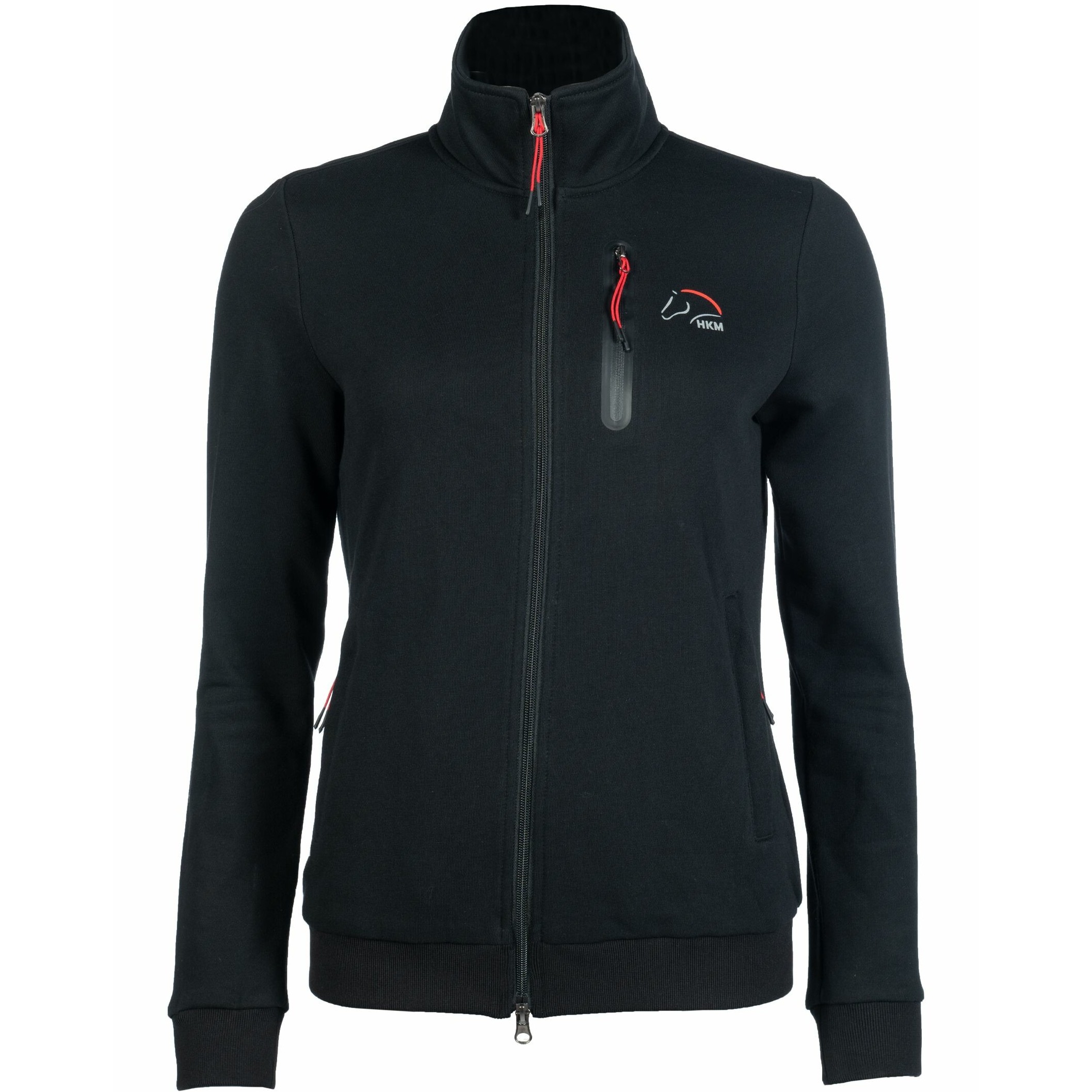 Damen Sweatjacke TEAM schwarz