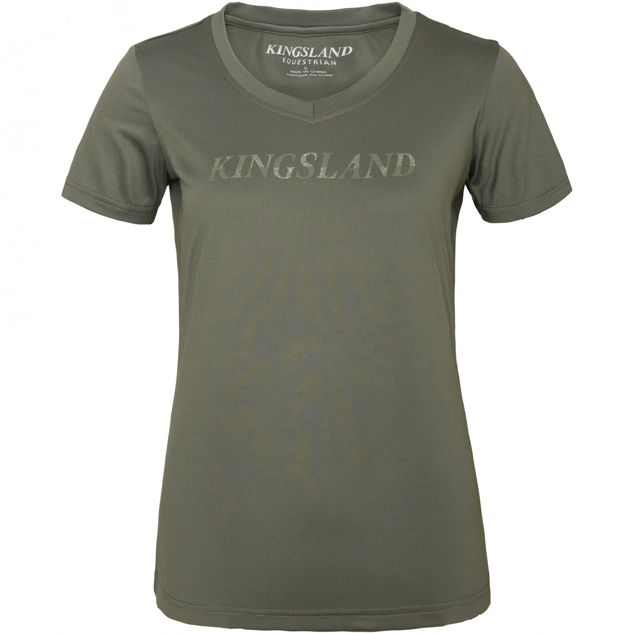 Damen Trainingsshirt KLBianca green castor