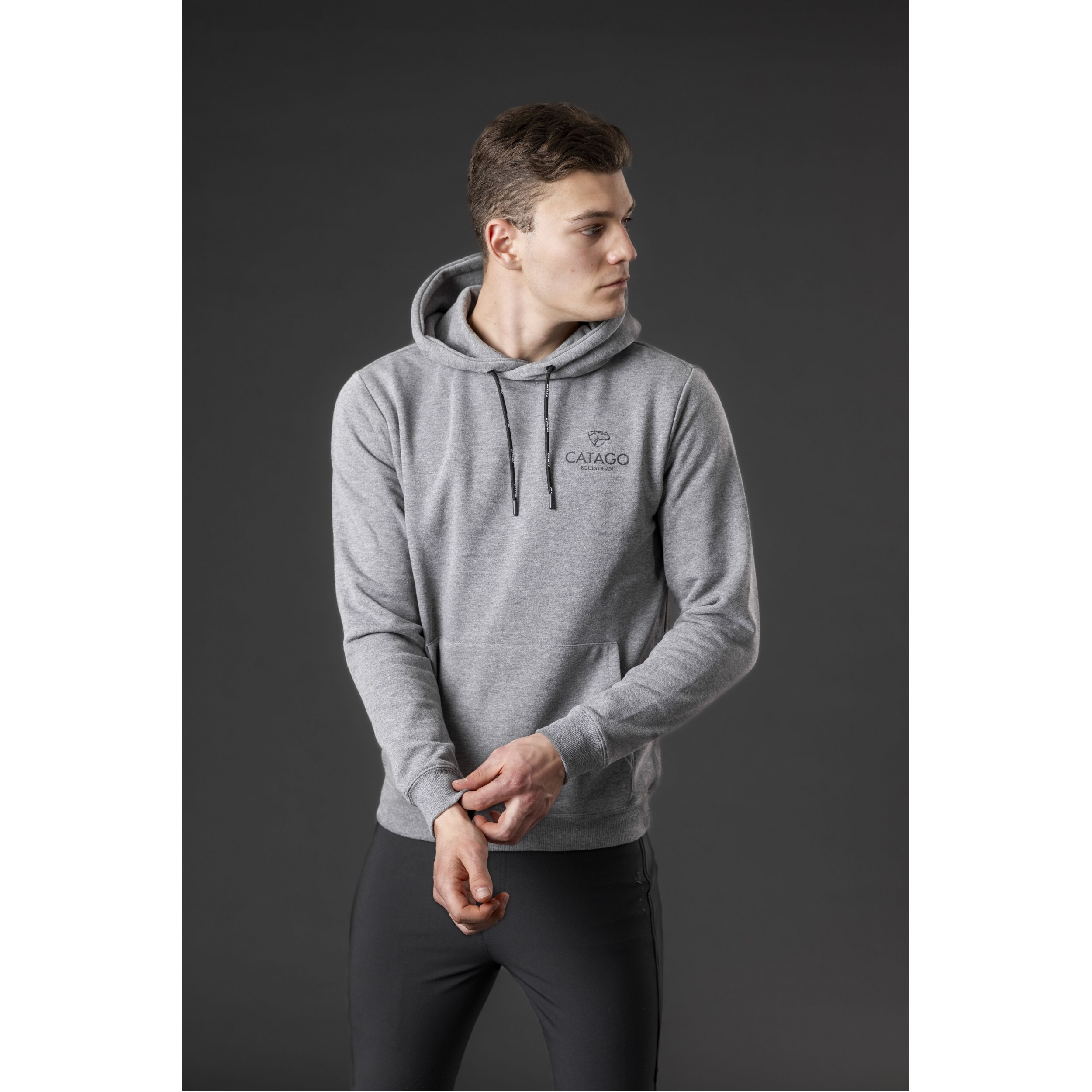 Herren Hoodie ROWAN grau