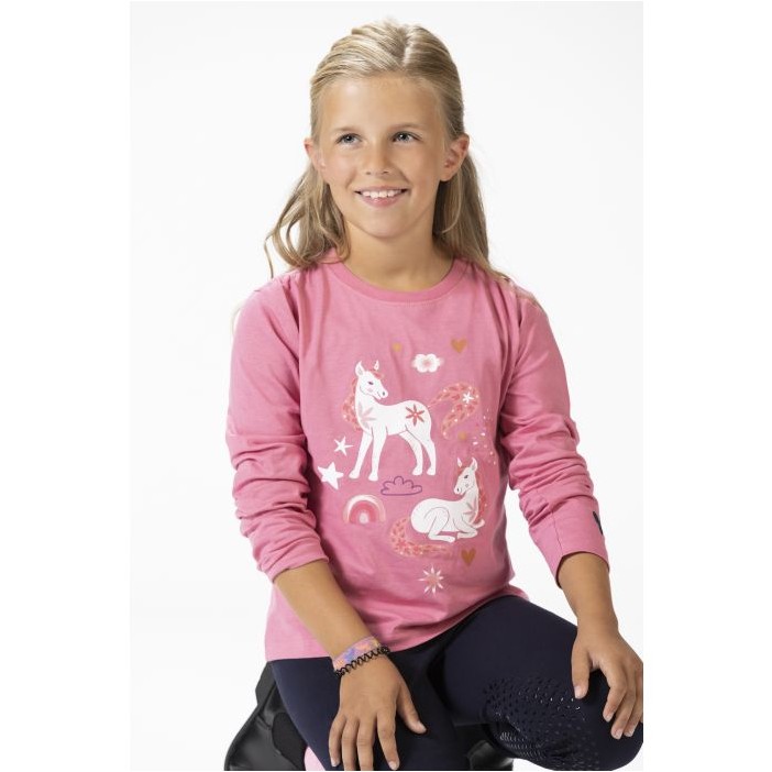 Kinder Langarmshirt PONY DREAM pink