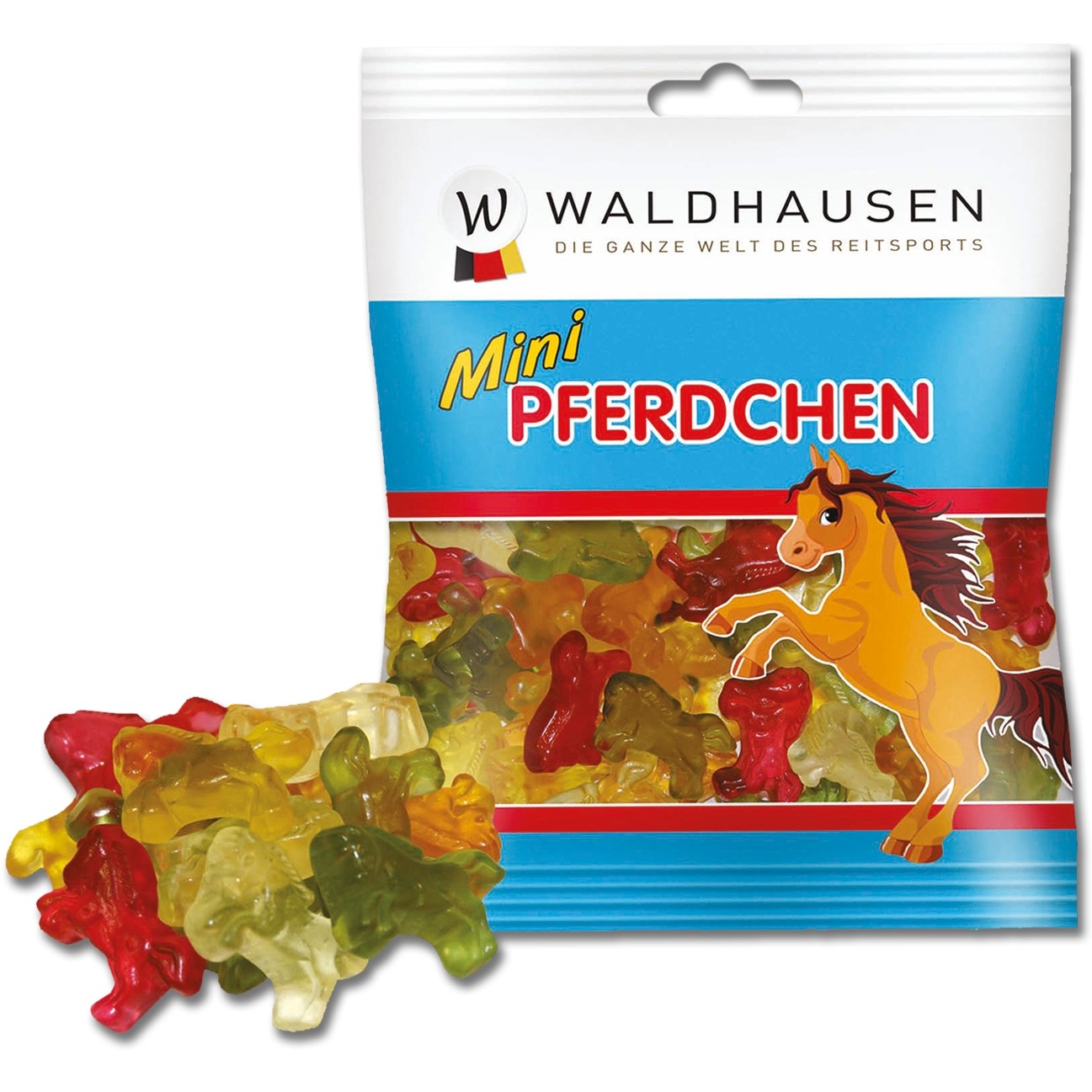 Fruchtgummis Mini Pferdchen 100g