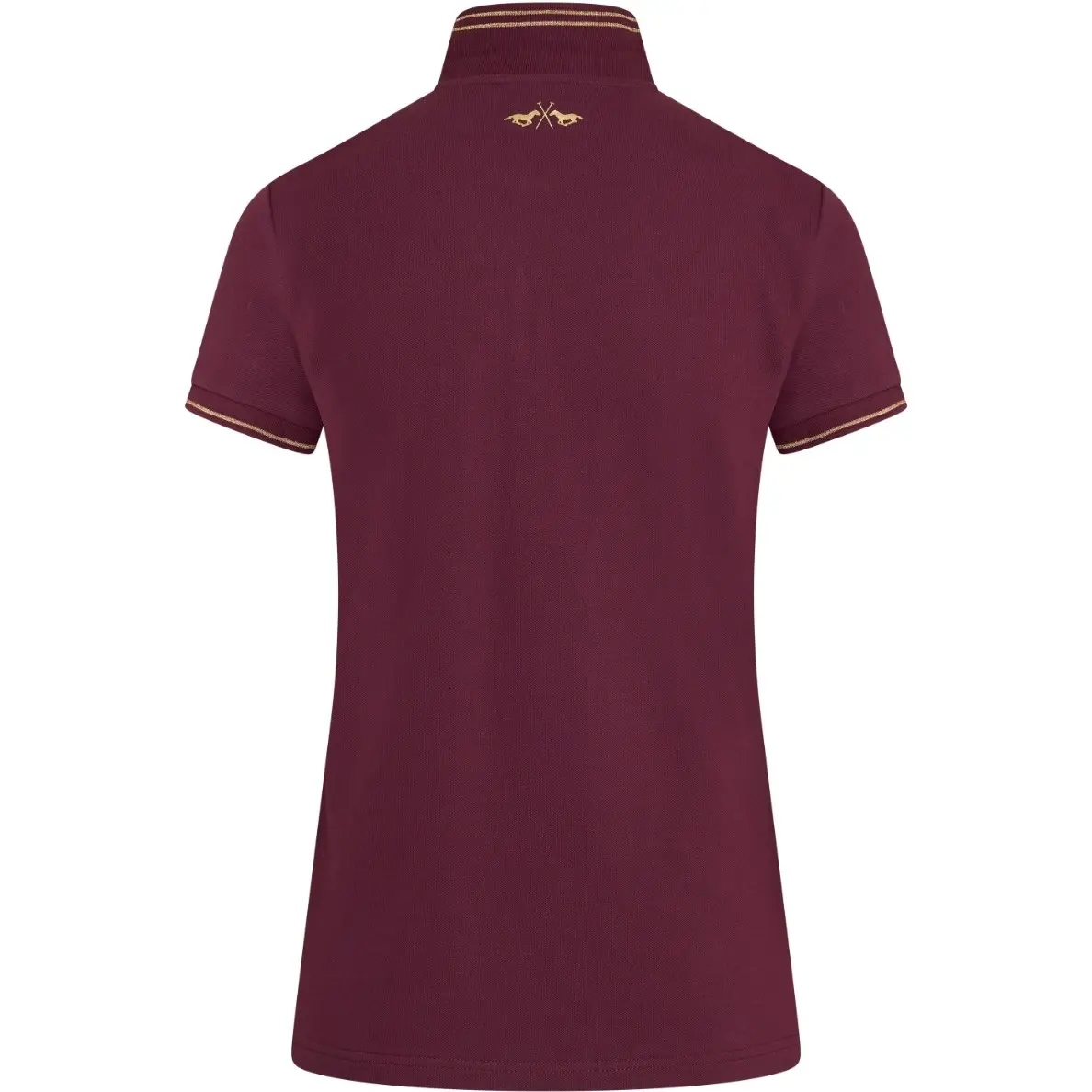 Damen Poloshirt HVPBeau dark berry