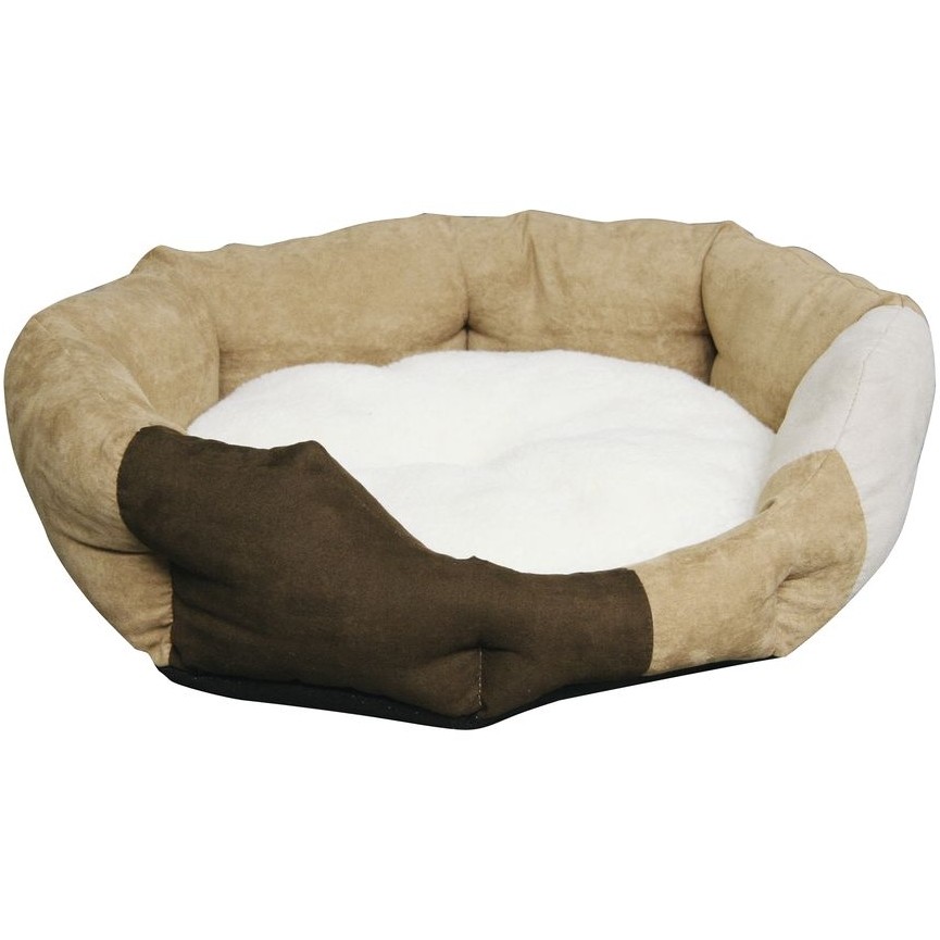 Liegebett AMY braun/beige