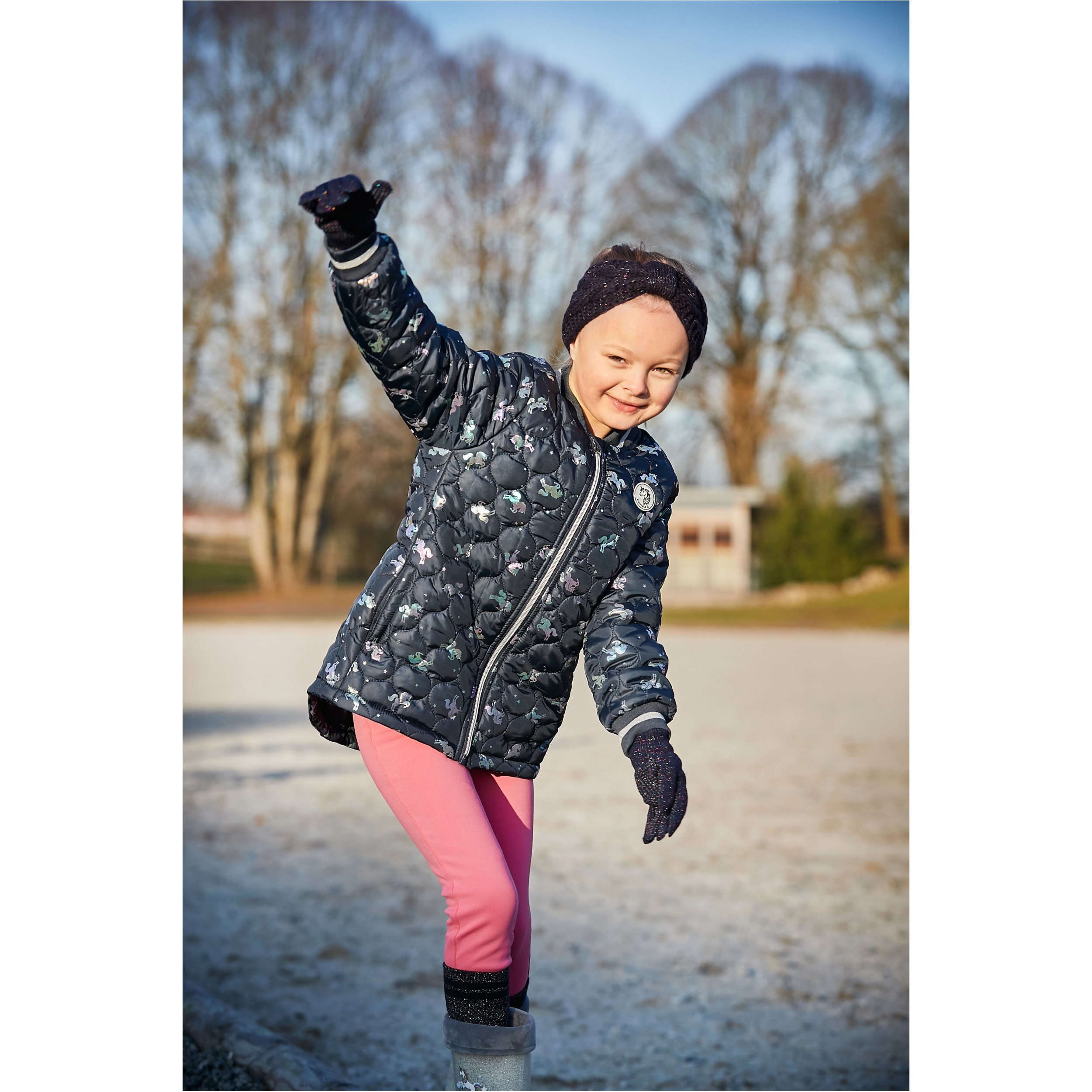 Kinder Thermojacke LIBBY navy