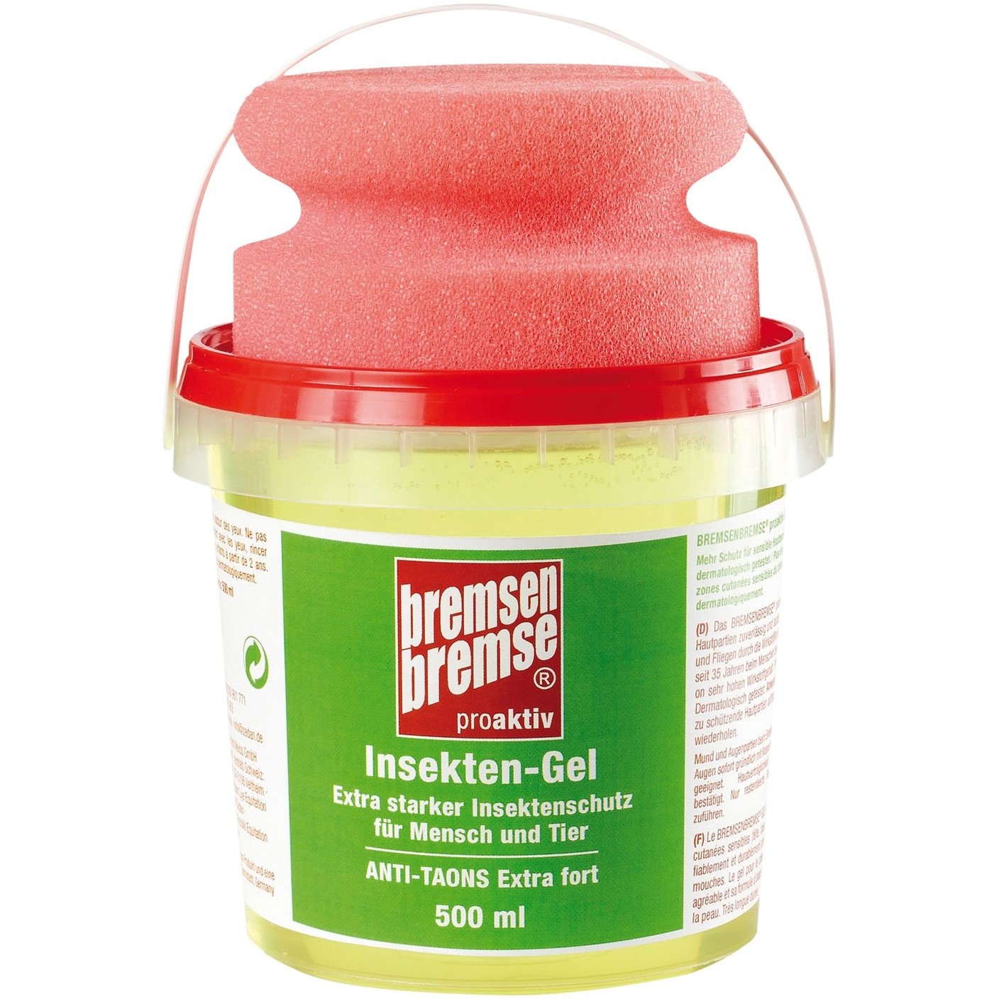 Insekten-Gel mit Schwamm PROAKTIV 500ml Eimer