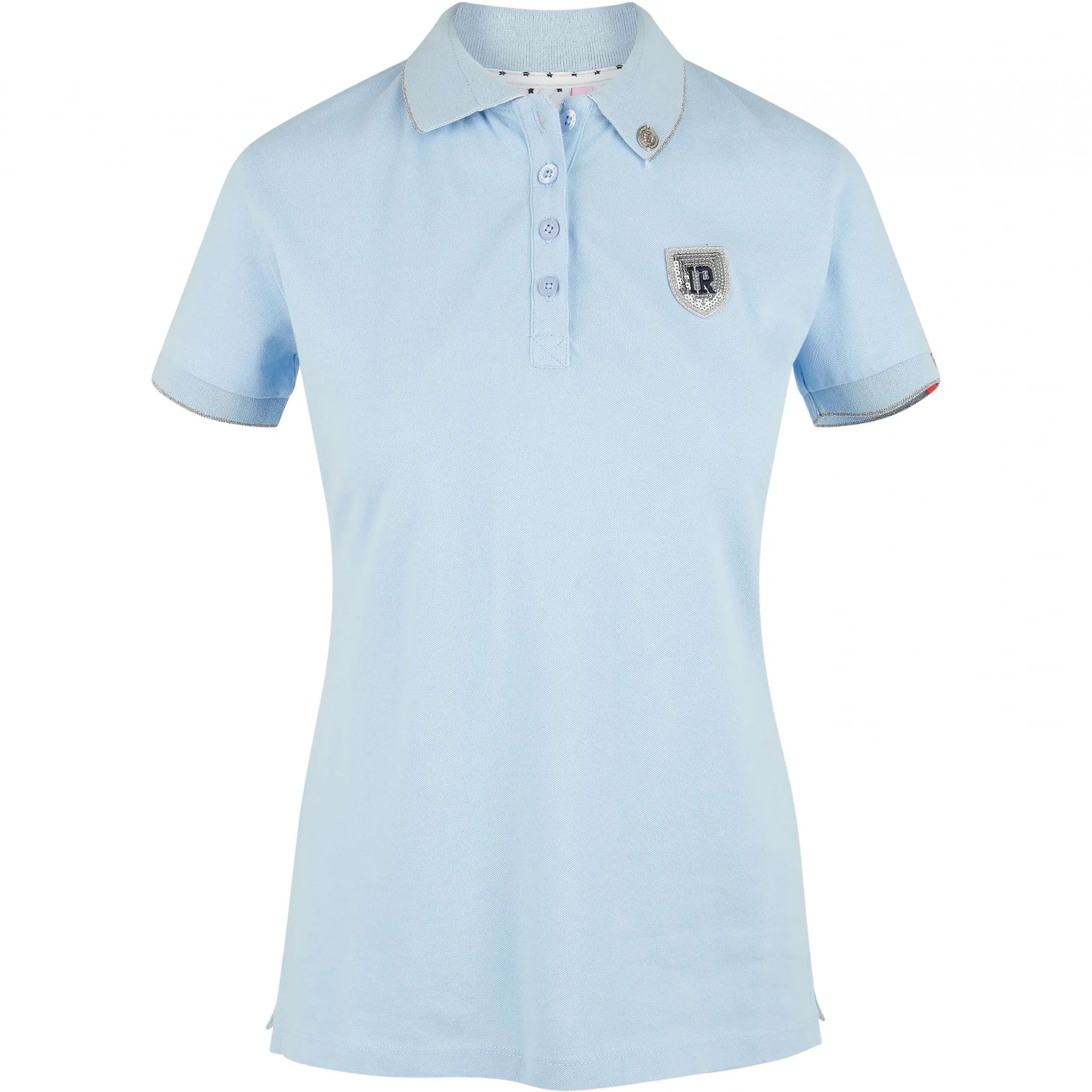 Damen Poloshirt IRHVIP blue breeze