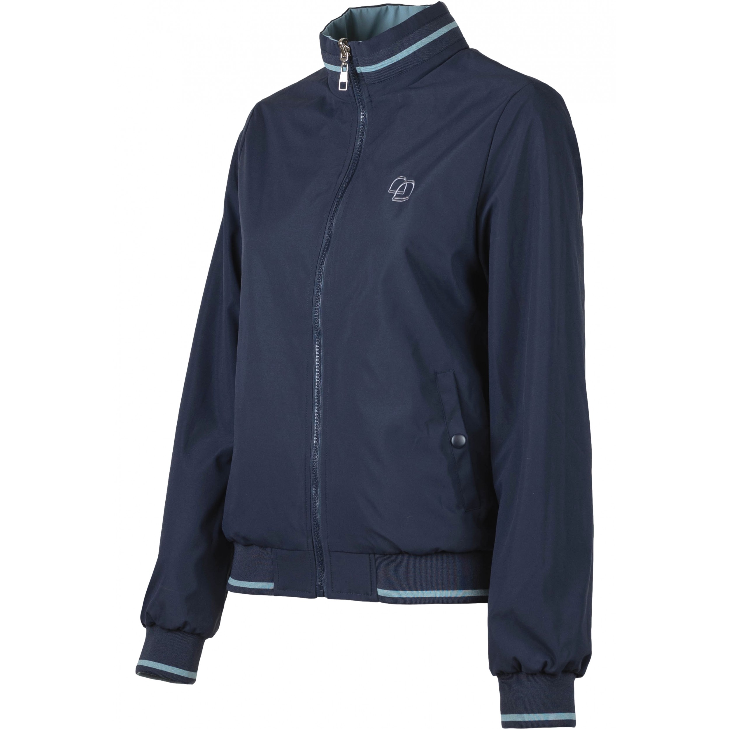 Damen Wendeblouson BREEZE dunkelblau/salbei