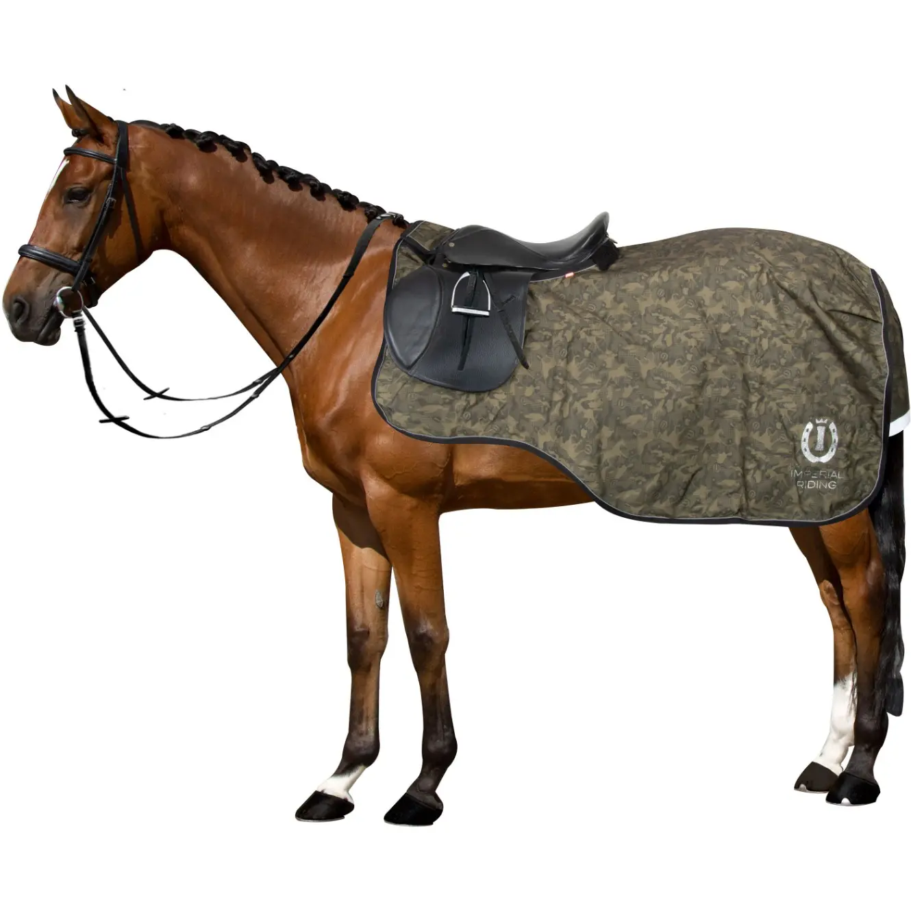 Ausreitdecke IRHSuper-dry Hide & Ride olive green