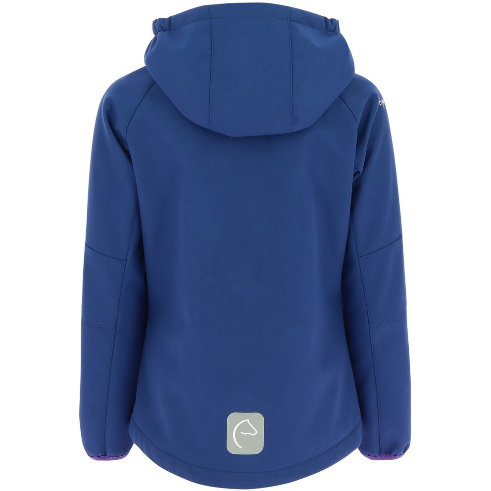 Kinder Reitjacke AMANDINE Softshell marineblau