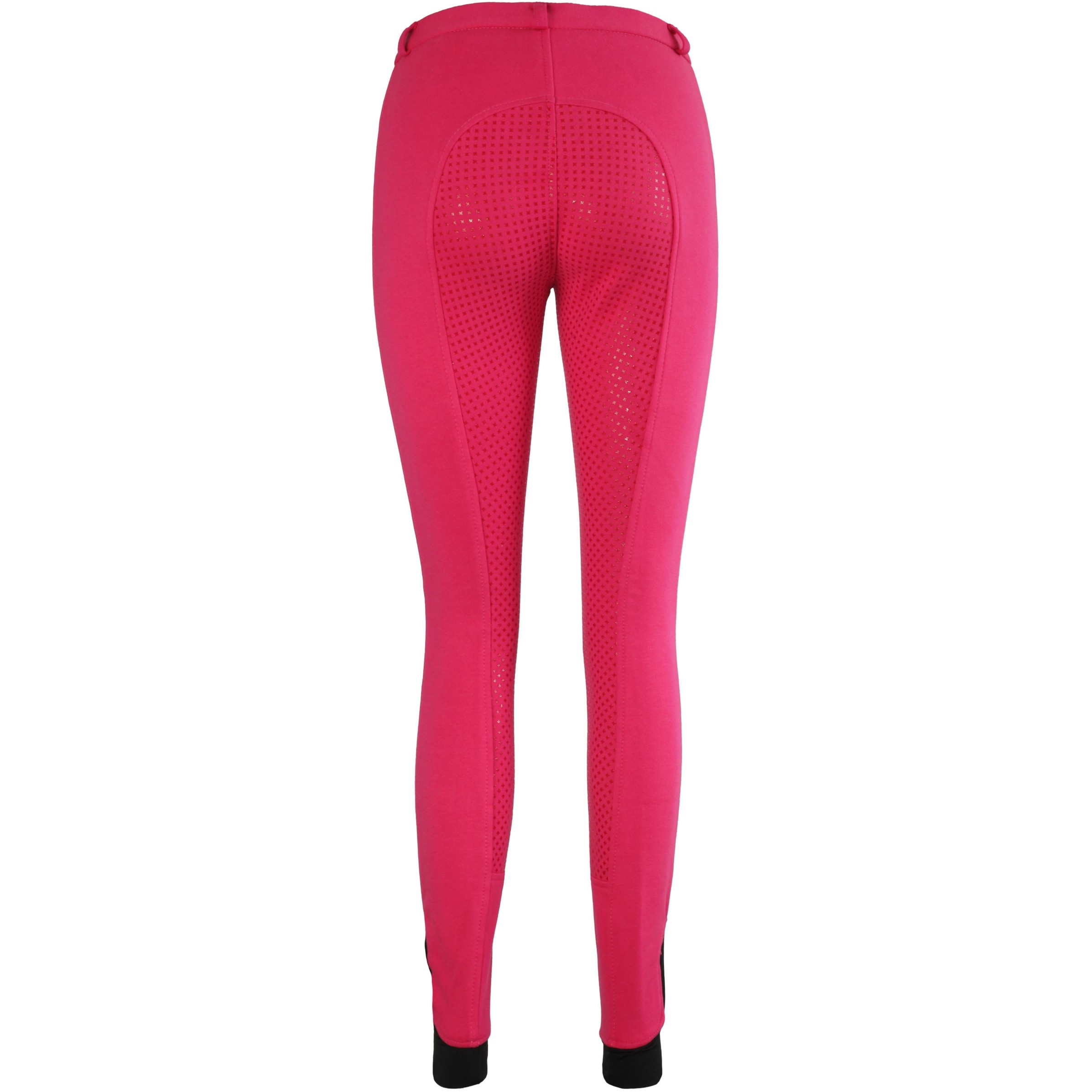 Kinder Reithose Silikon Vollbesatz Flex BASICLINE pink