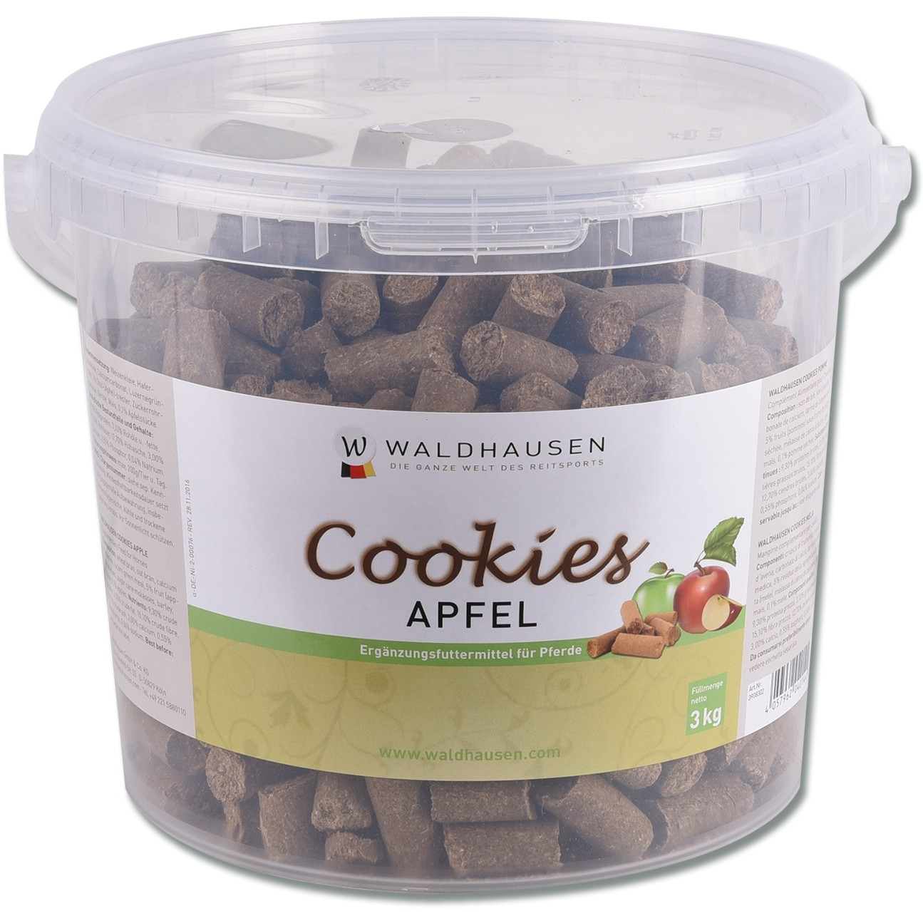 Cookies Apfel 3kg Eimer