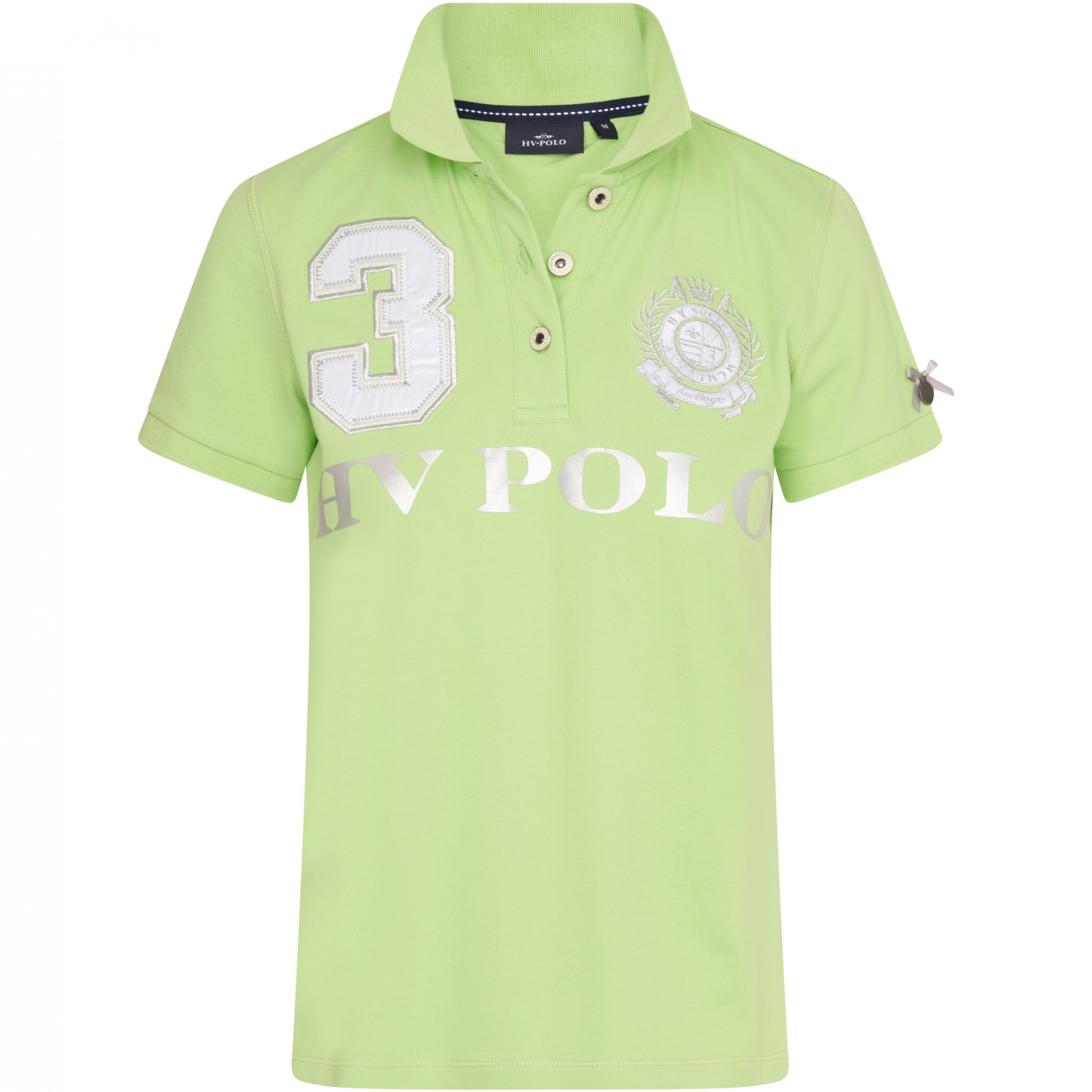 Damen Poloshirt HVPFavouritas EQ lime green