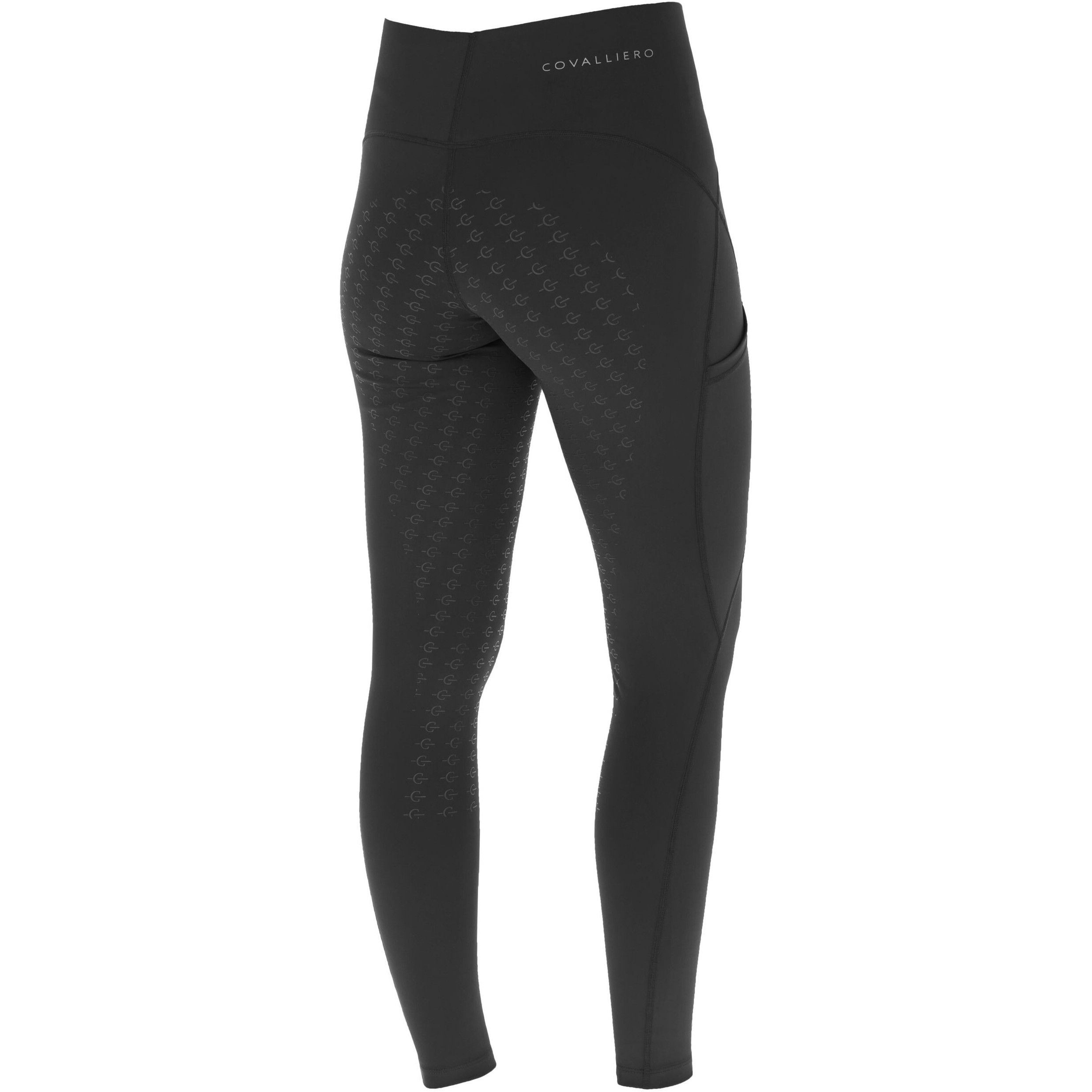 Damen Reitleggings Silikon Vollbesatz F/S 2025 black