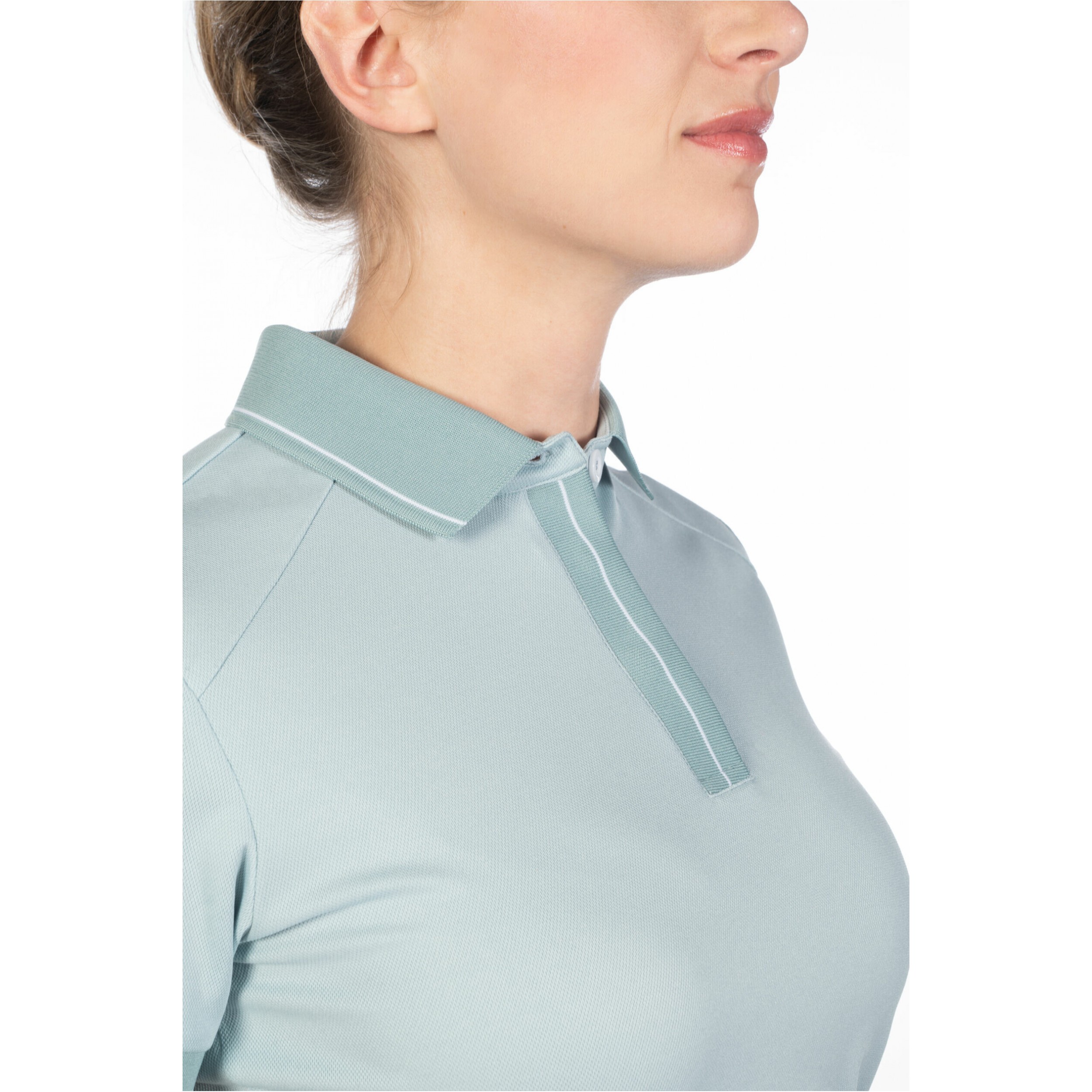 Damen Poloshirt CATHERINE hellblau