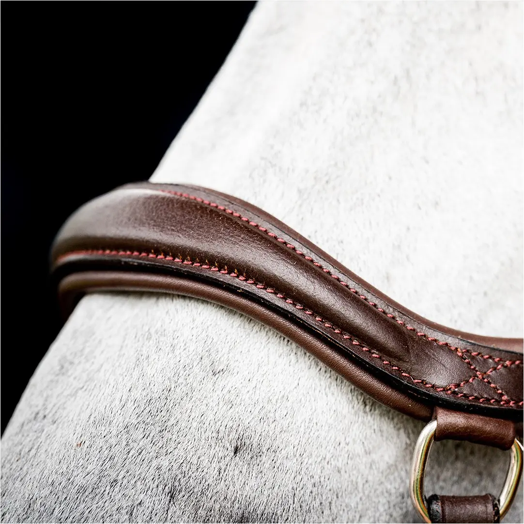 Trensenzaum MICKLEM 2 Deluxe Competition Bridle dark havana