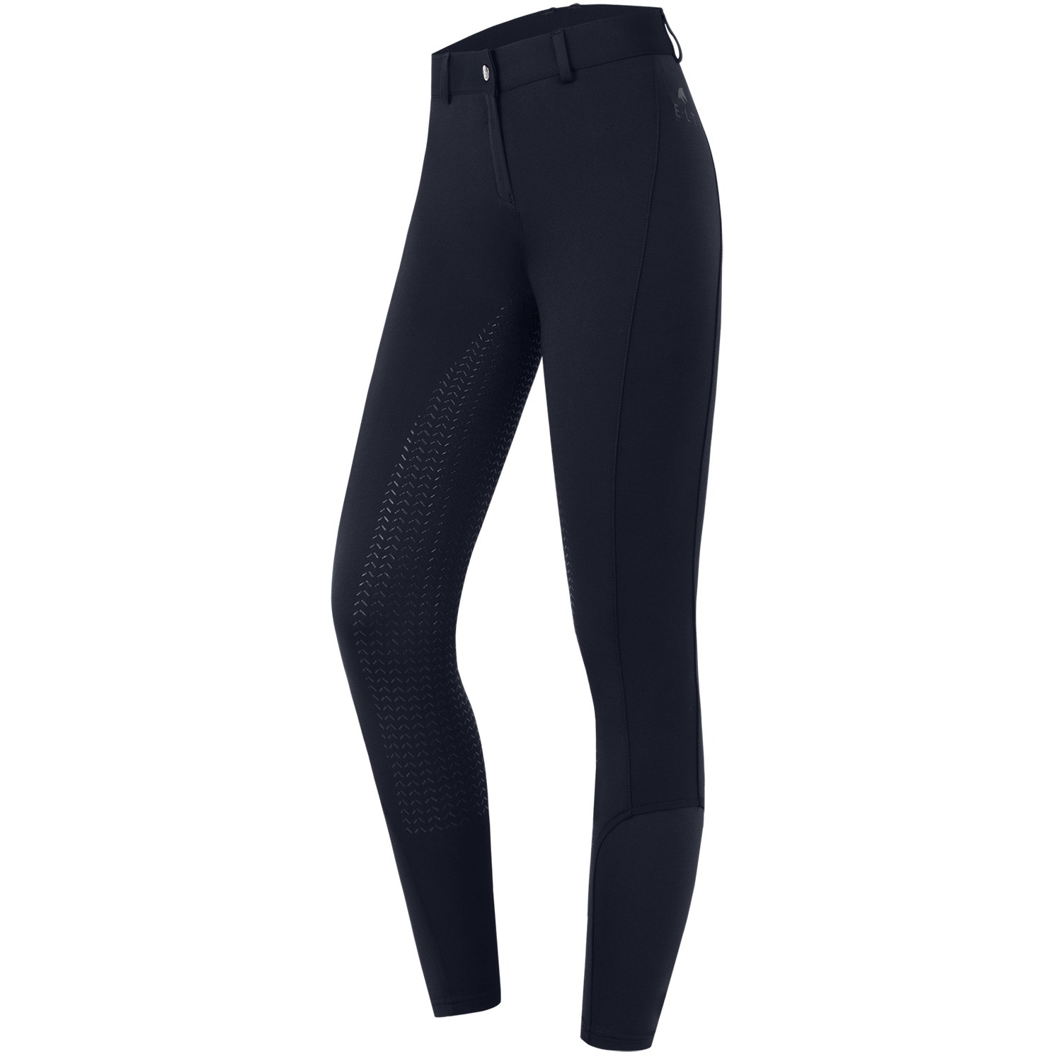 Damen Thermo Reithose Silikon Vollbesatz ESSENTIAL tiefblau