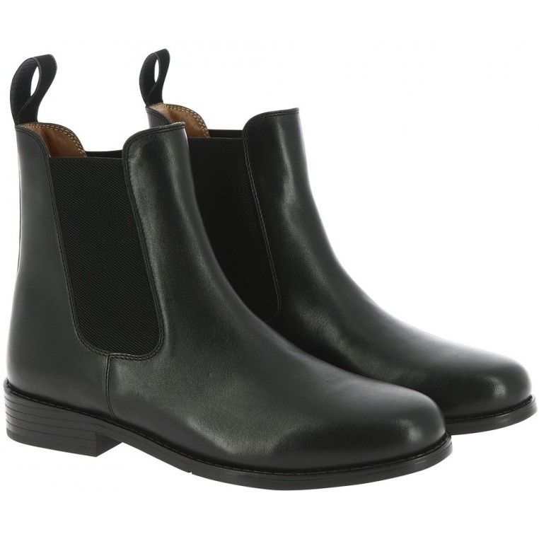 Reitstiefeletten DEAUVILLE Leder schwarz