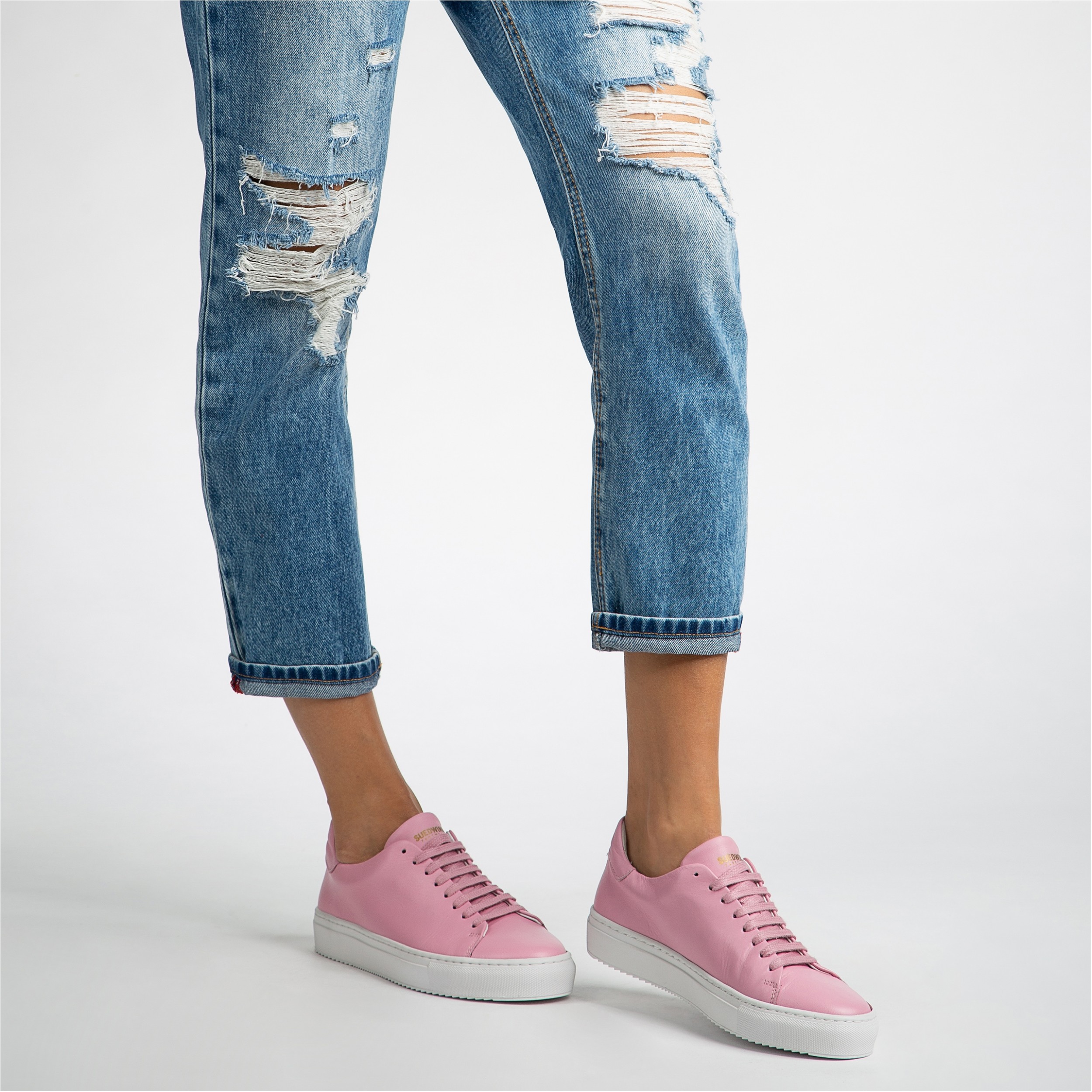 Sneaker ASHTON Nappaleder pink 