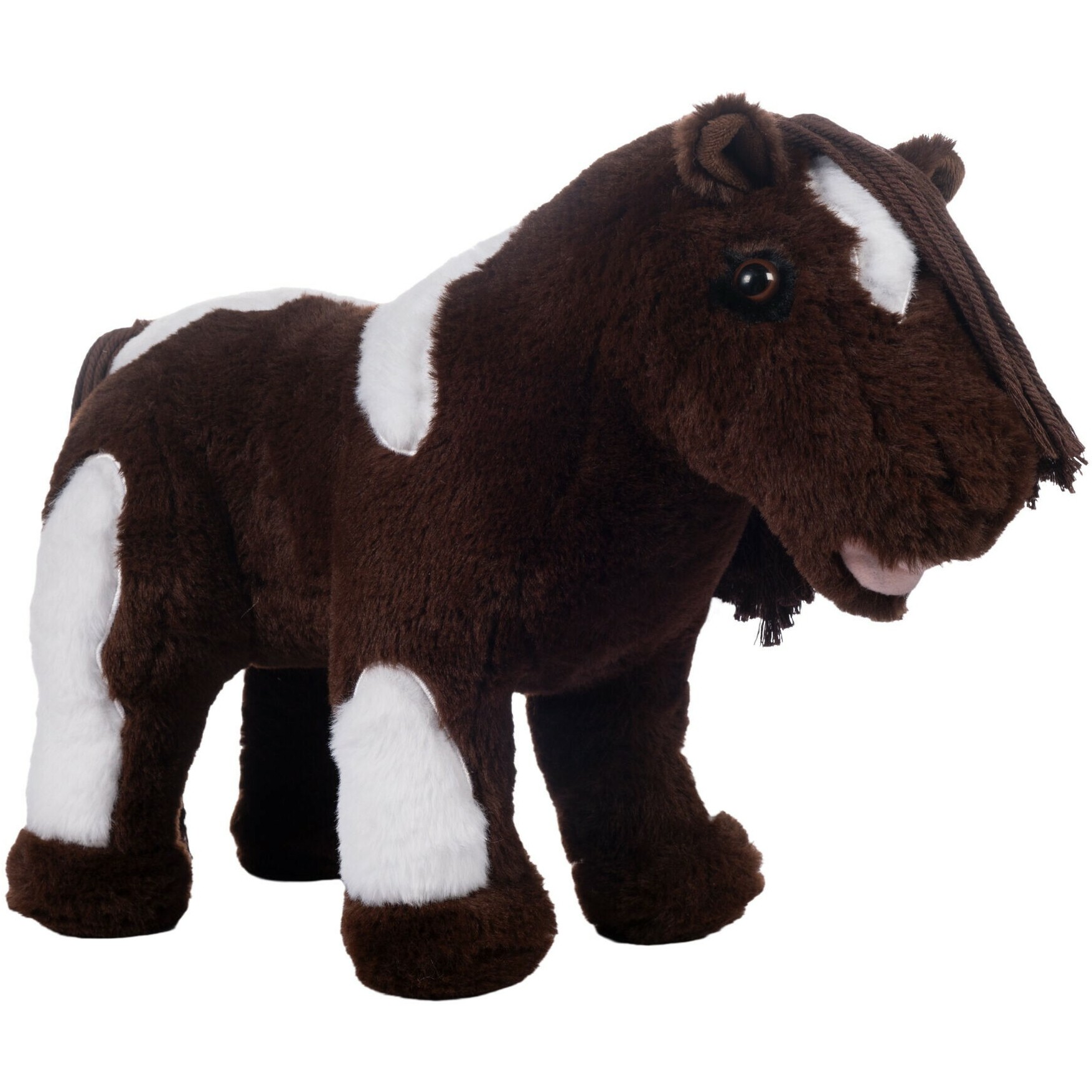 Kuscheltier Cuddle Pony Pinto COCO braun/weiß