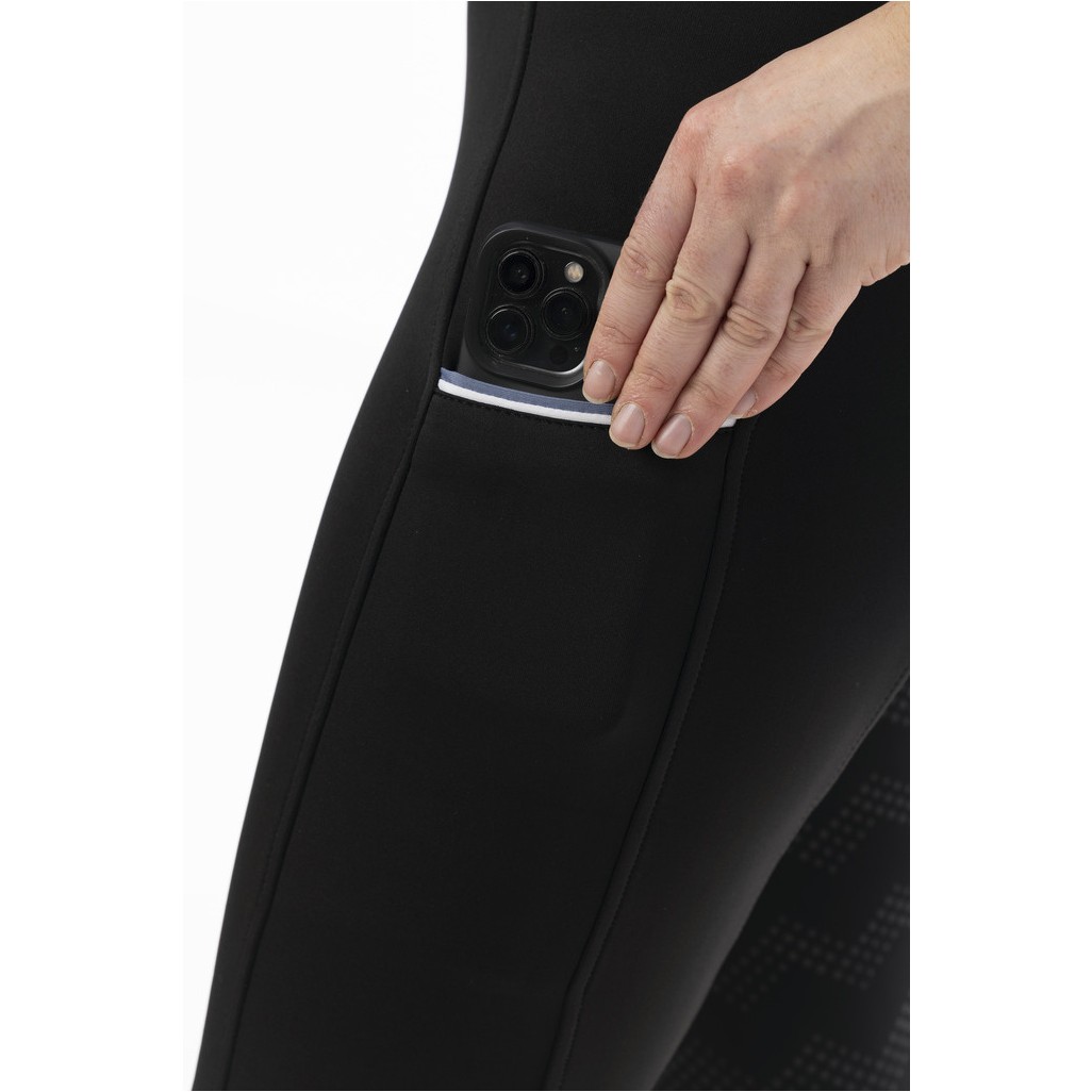 Damen Reitleggings Silikon Vollbesatz AGADIR schwarz