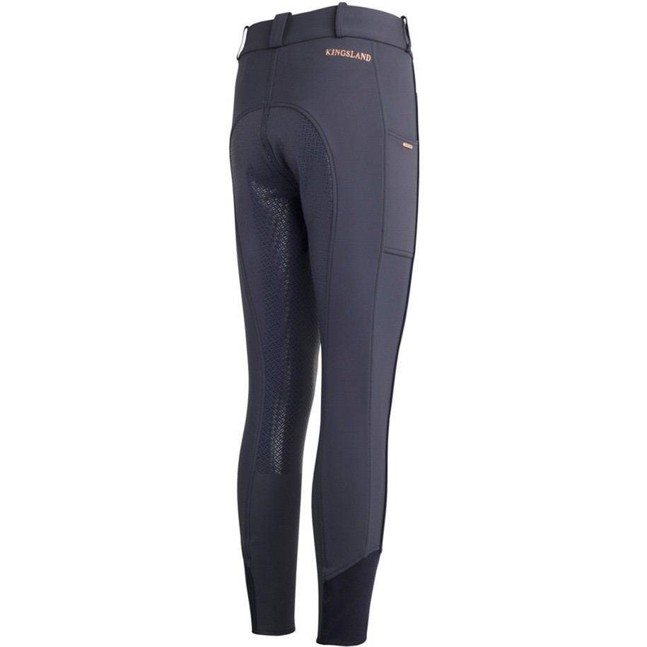 Winter Damen Reithose Silikon Vollbesatz KLKailey W E-Tec4 navy