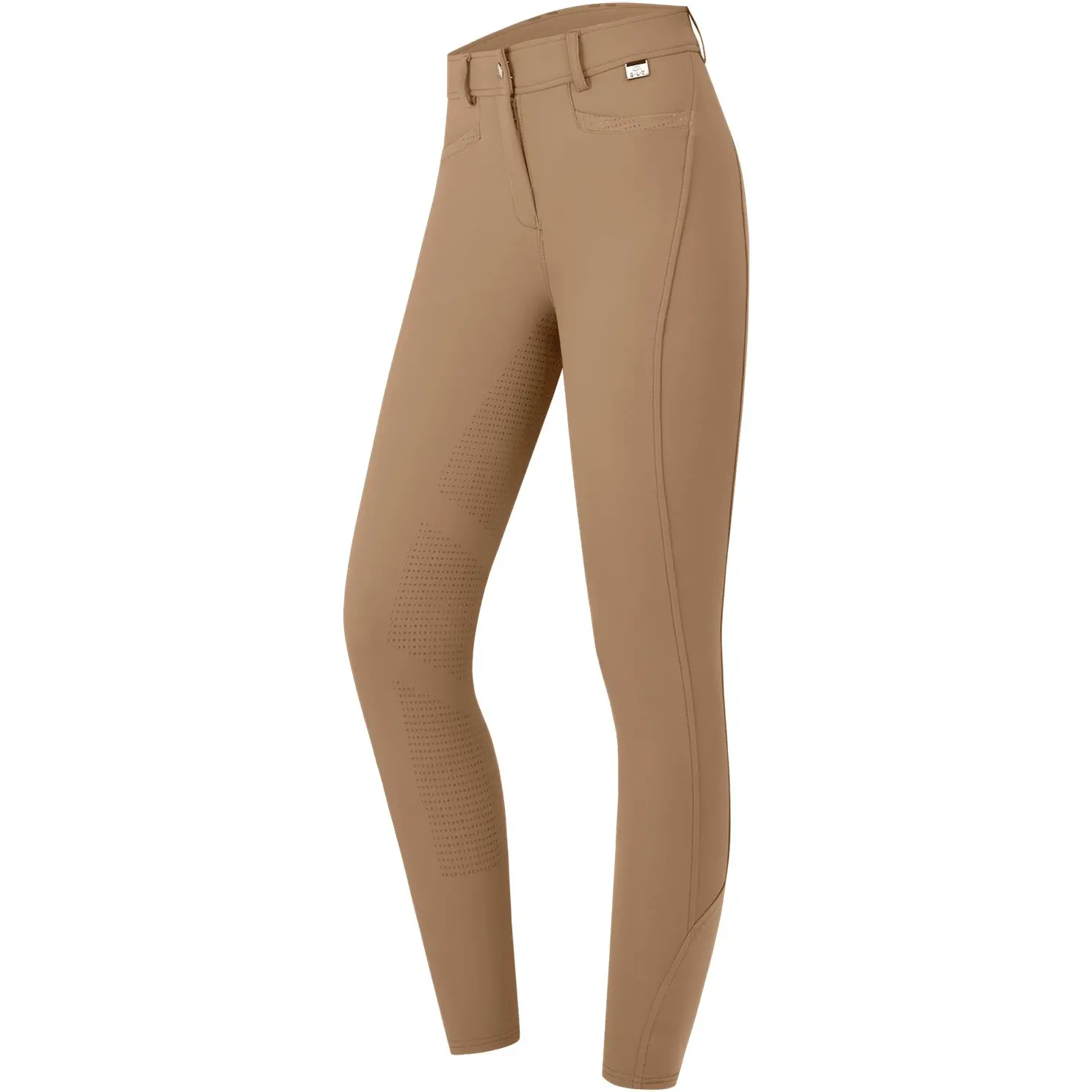 Damen Reithose Silikon Vollbesatz OKTAVIA cappuccino