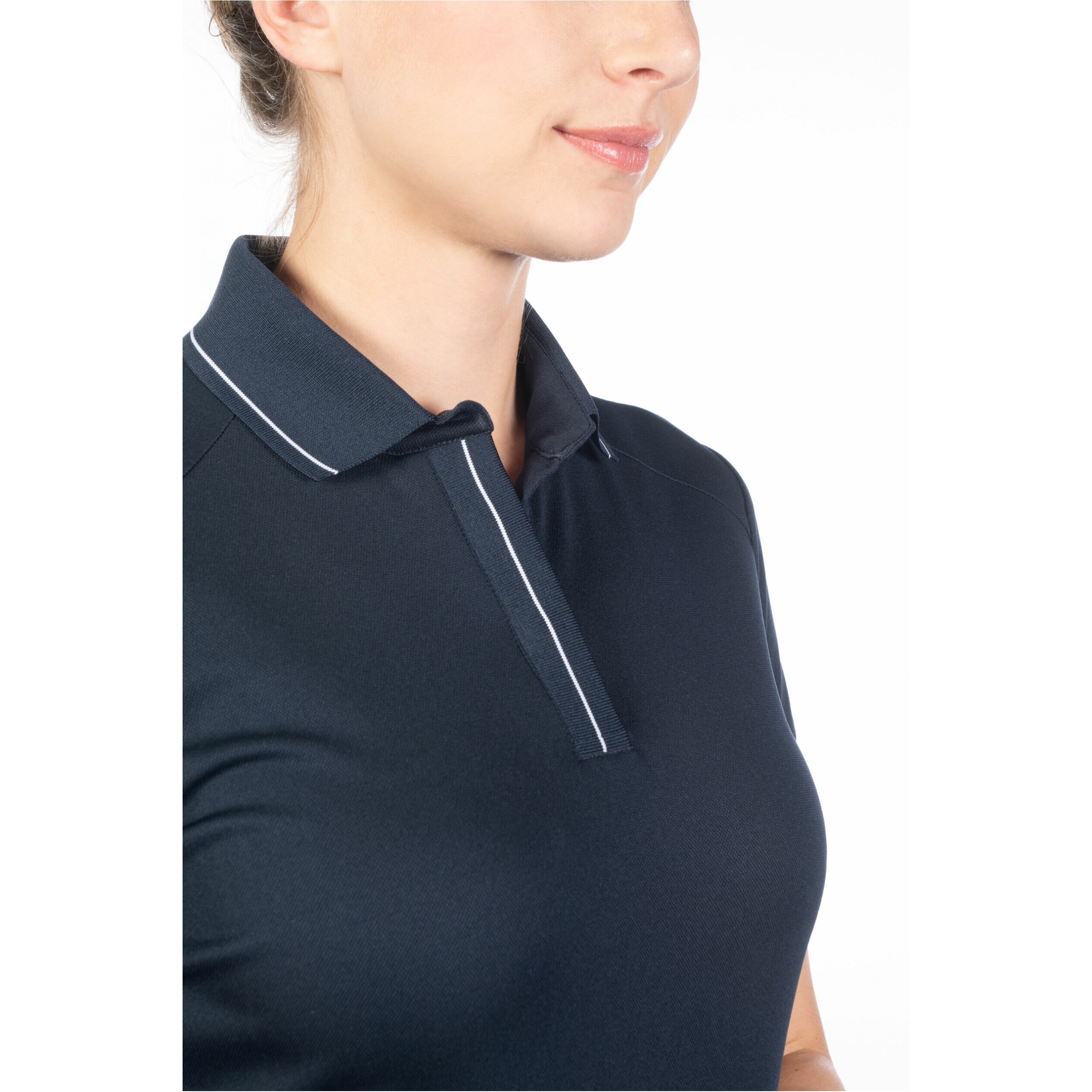 Damen Poloshirt CATHERINE dunkelblau