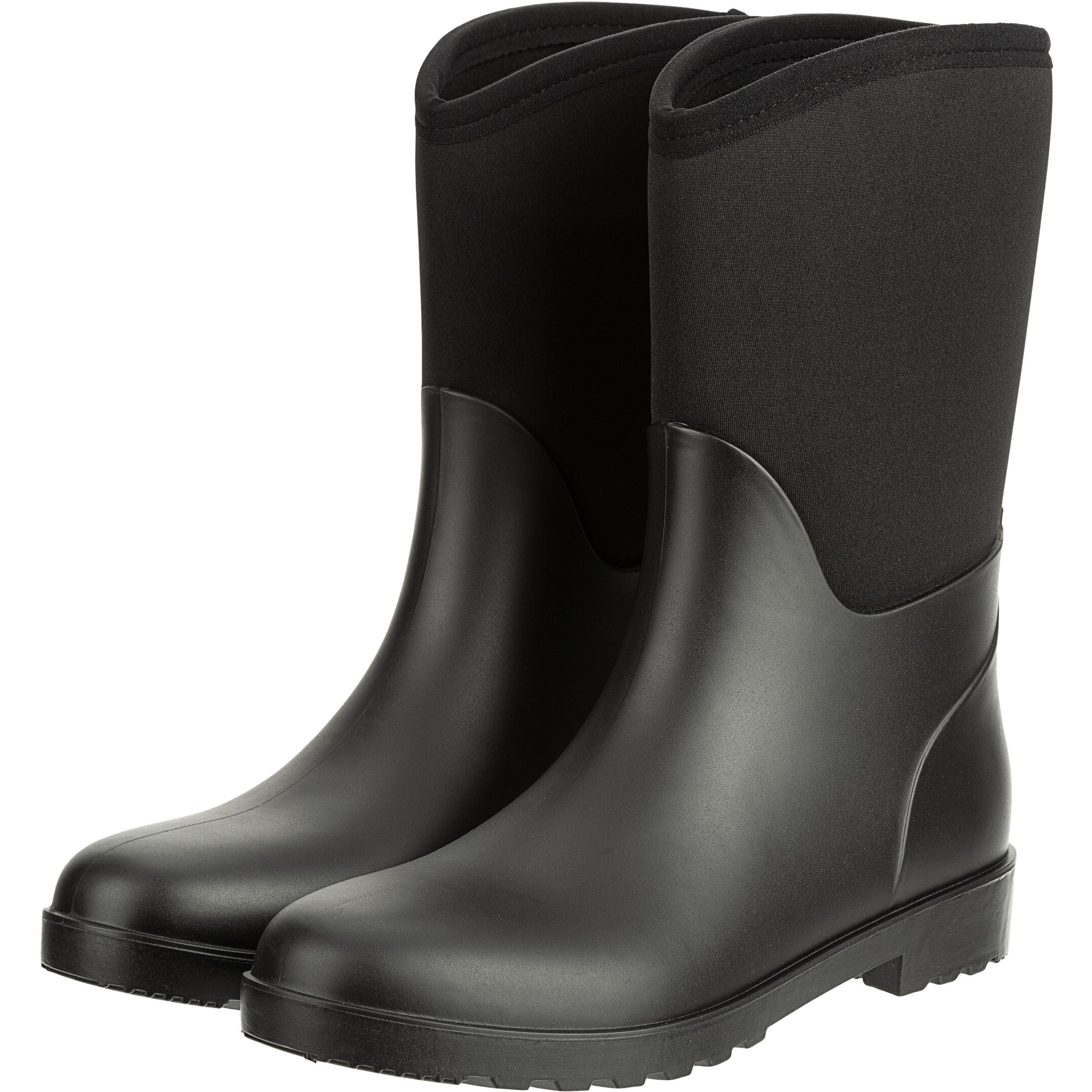 Gummistiefel halbhoch BASICLINE schwarz