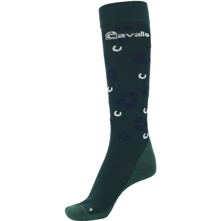 Damen Reitsocken SUCCESS CLOVER LUX deep green