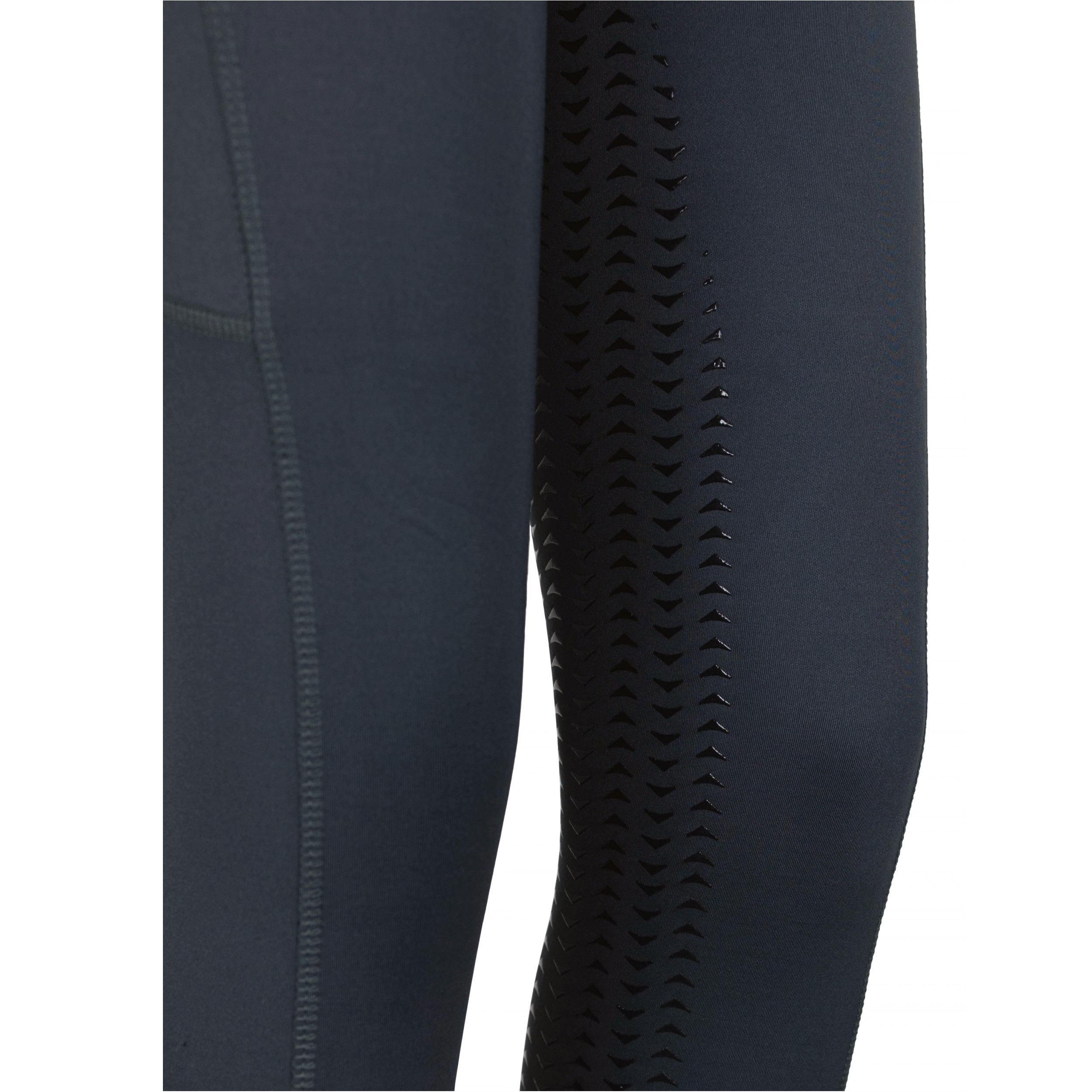 Winter Damen Reitleggings Silikon Vollbesatz EMILIA asphalt