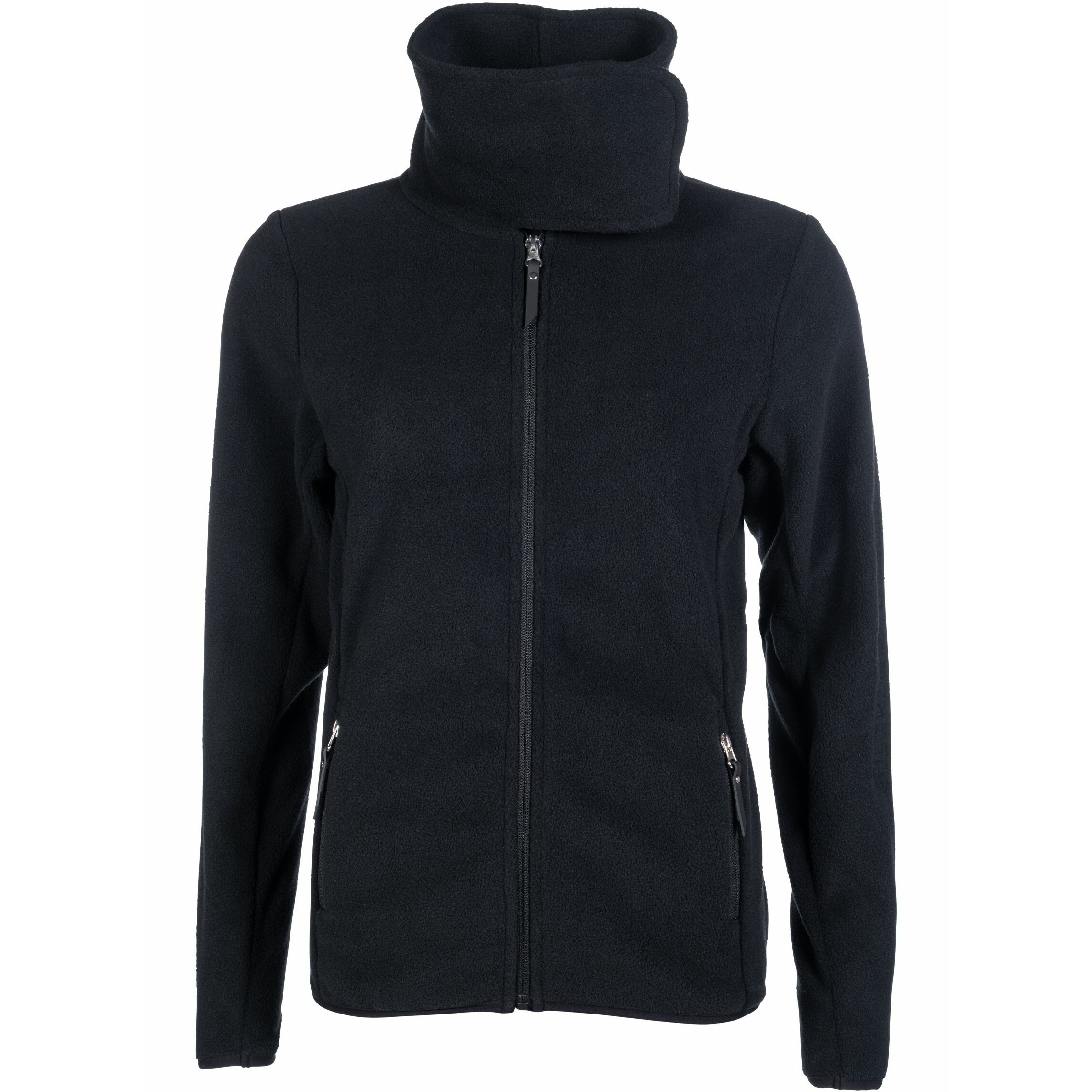 Damen Fleecejacke BASIL schwarz