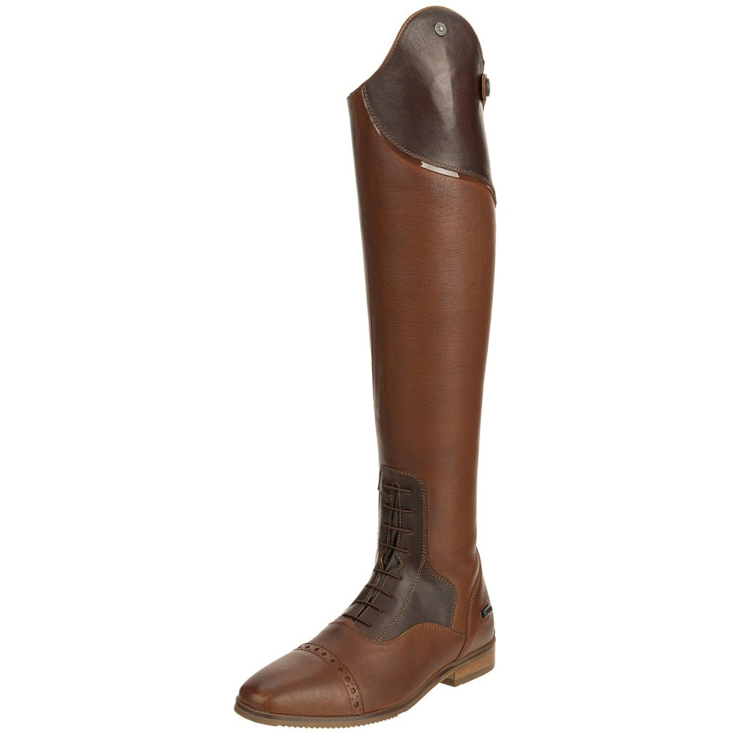 Damen Reitstiefel FLORENTINA TALL Echtleder braun