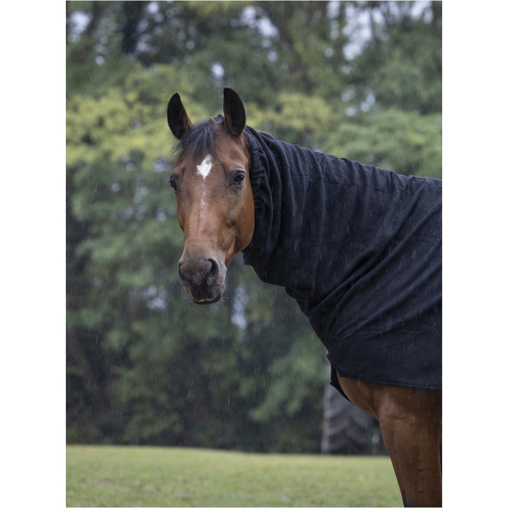 Halsteil Polarfleece schwarz