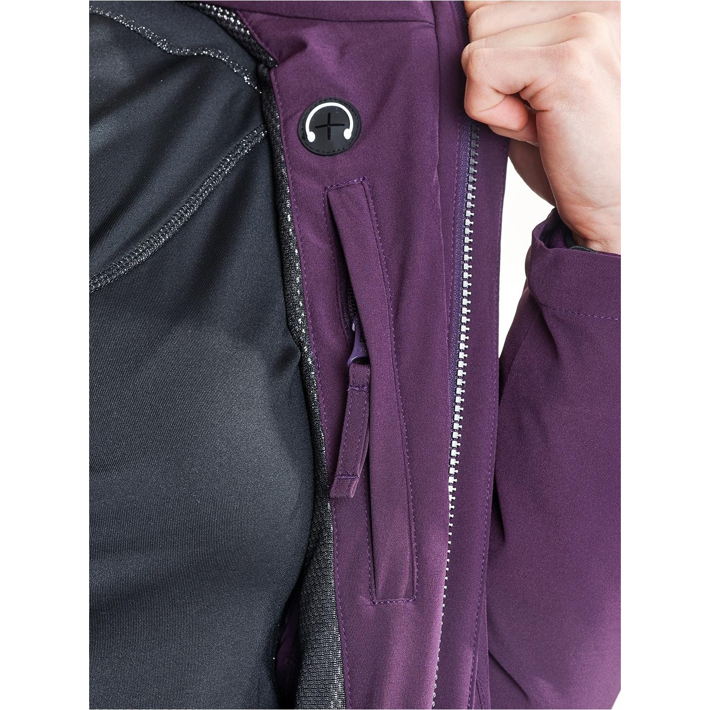 Damen Jacke CAMERY 3 in 1 Plus plum