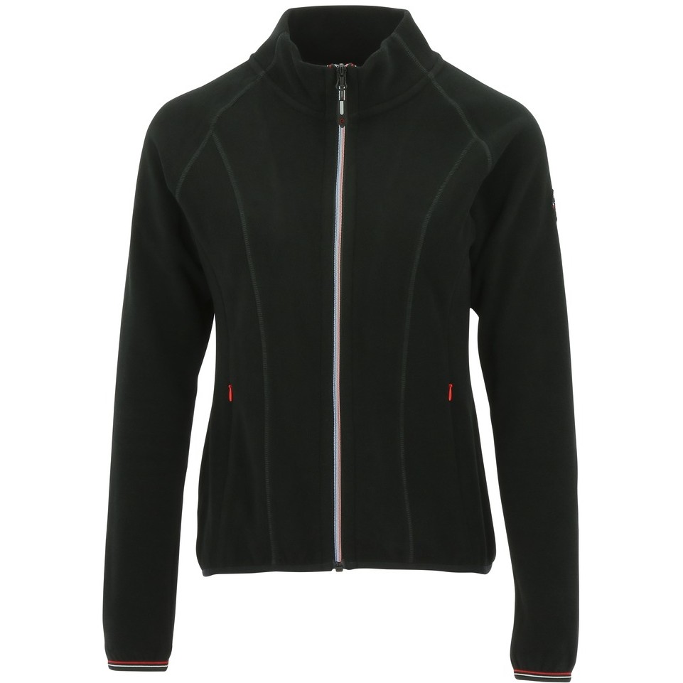 Damen Fleecejacke LENA schwarz