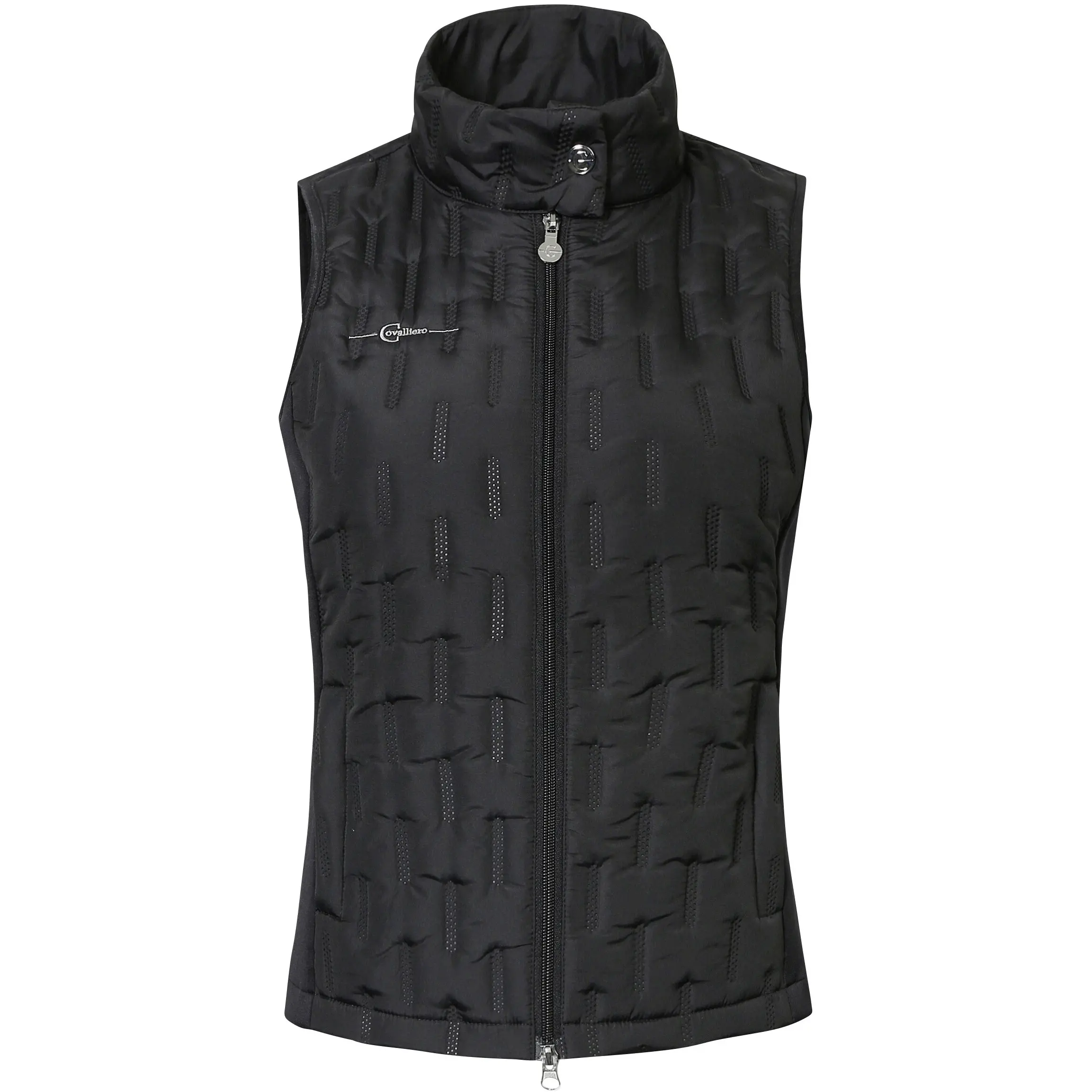 Damen Hybridweste black