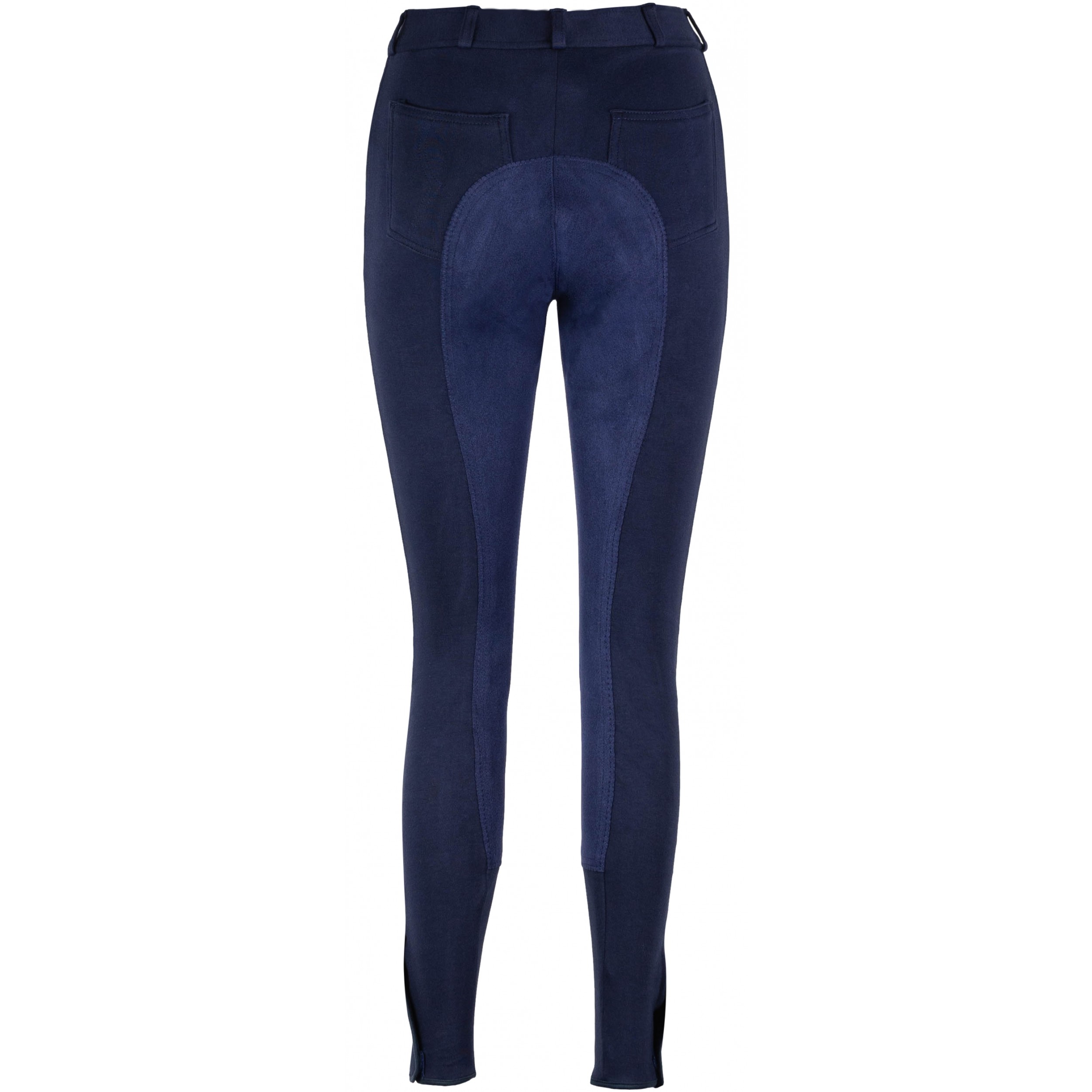 Damen Reithose Vollbesatz BASICLINE dunkelblau