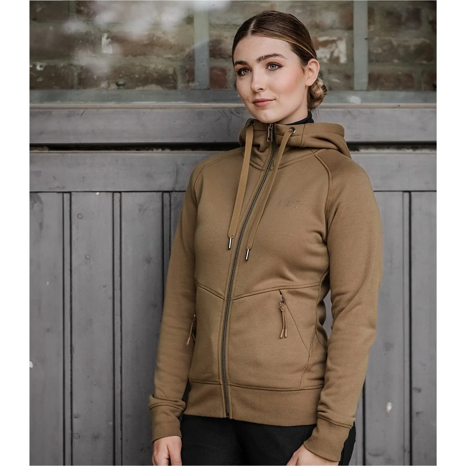 Damen Hoody-Jacke ORLANDO cappuccino