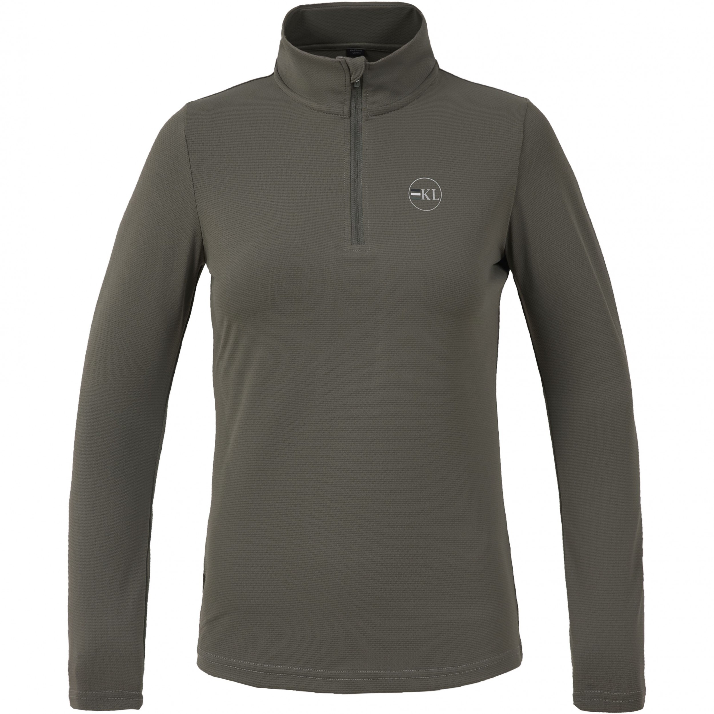 Damen Trainingsshirt KLBriella green castor