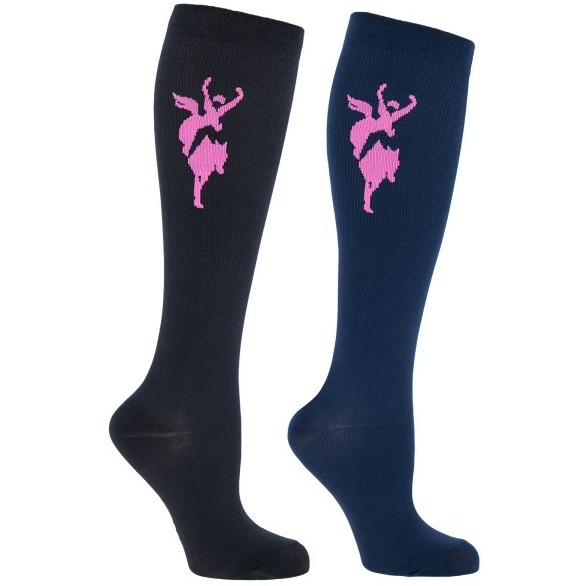 Reitsocken (2er Set) JANNE black/dark navy