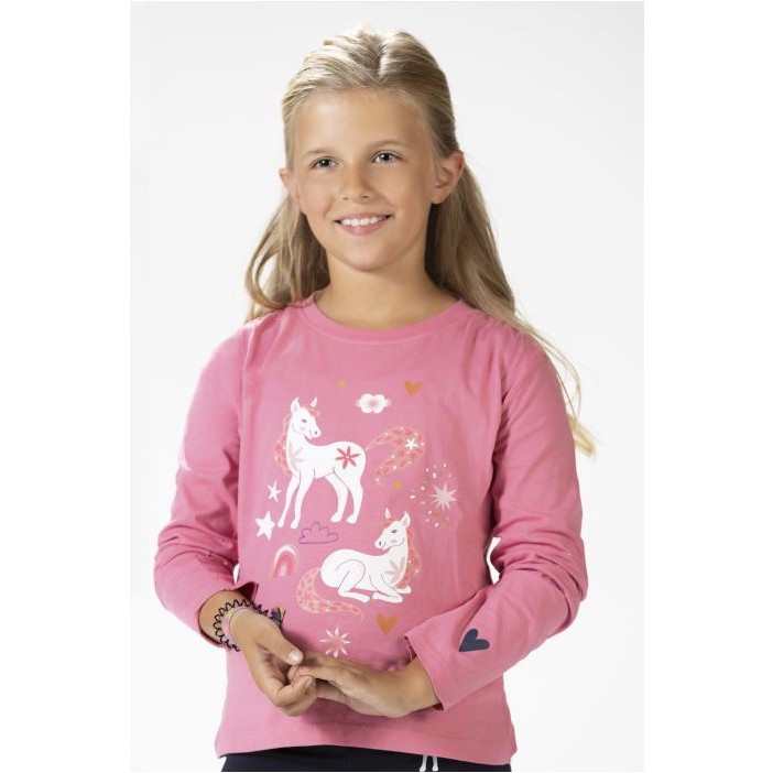 Kinder Langarmshirt PONY DREAM pink