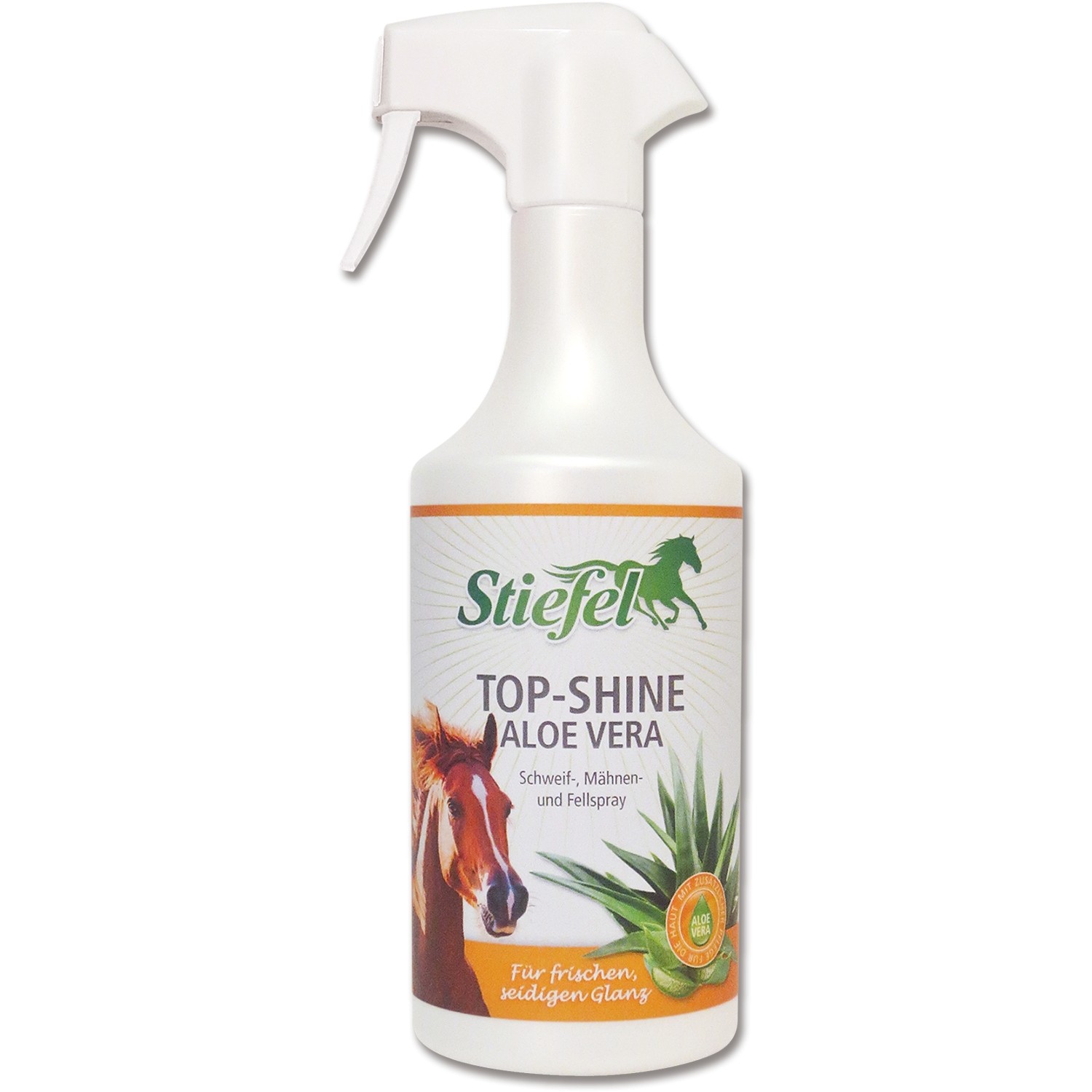 Schweif-, Mähnen- und Fellspray TOP SHINE Aloe Vera 750ml