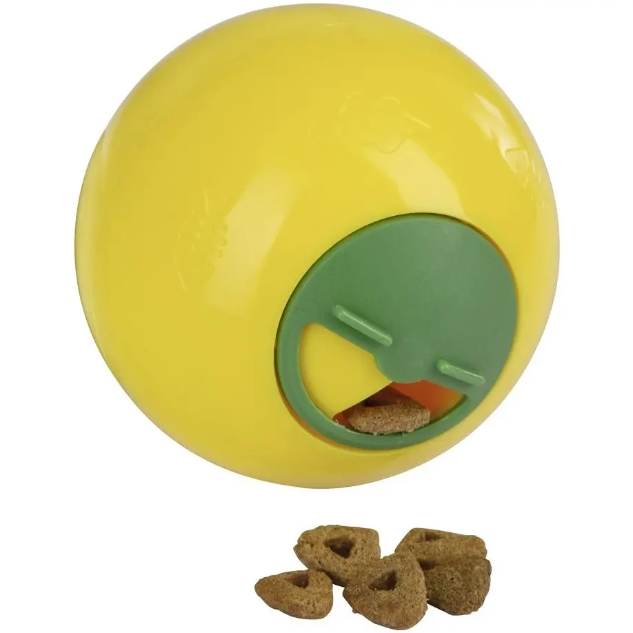 Katzen Snackball gelb ø 7,5cm