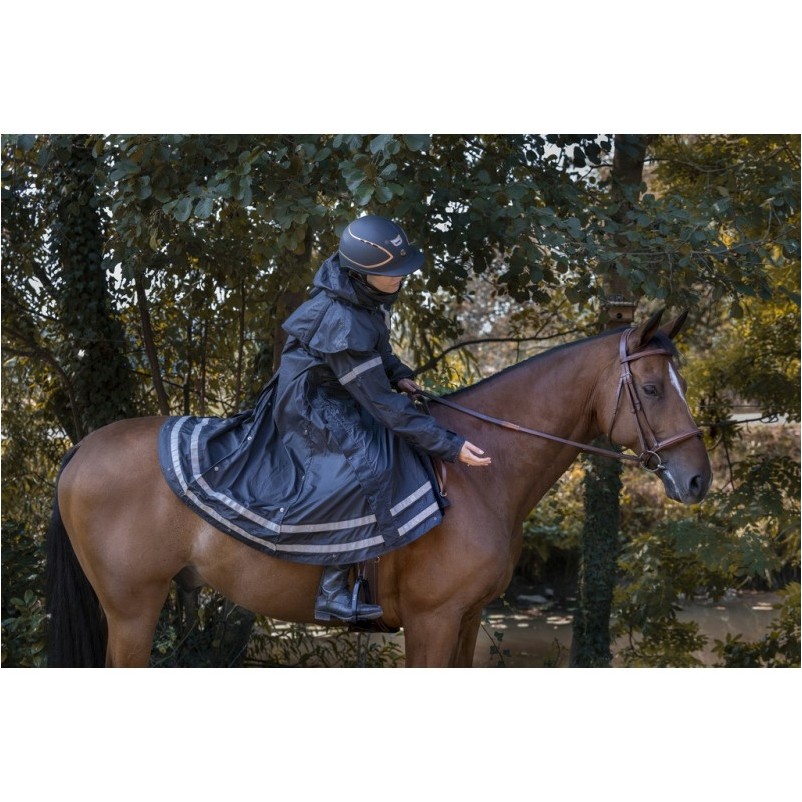 Regenmantel RIDERCOAT schwarz