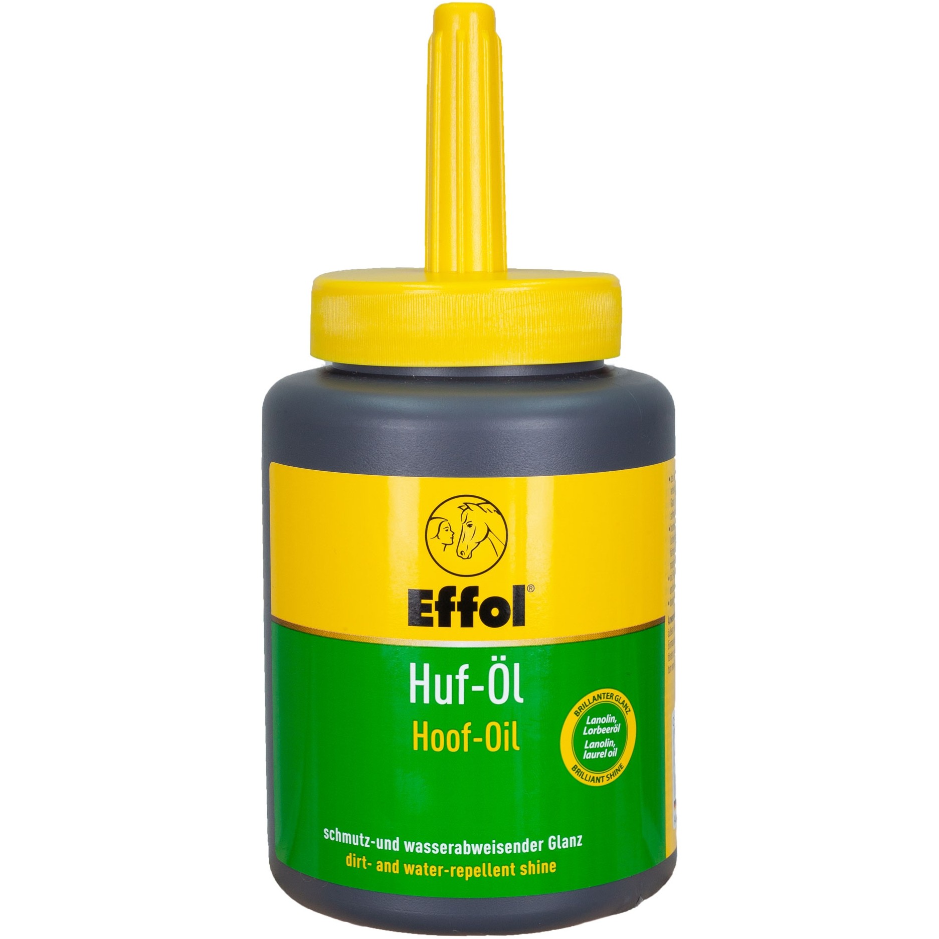 Huf-Öl mit Pinsel 475ml